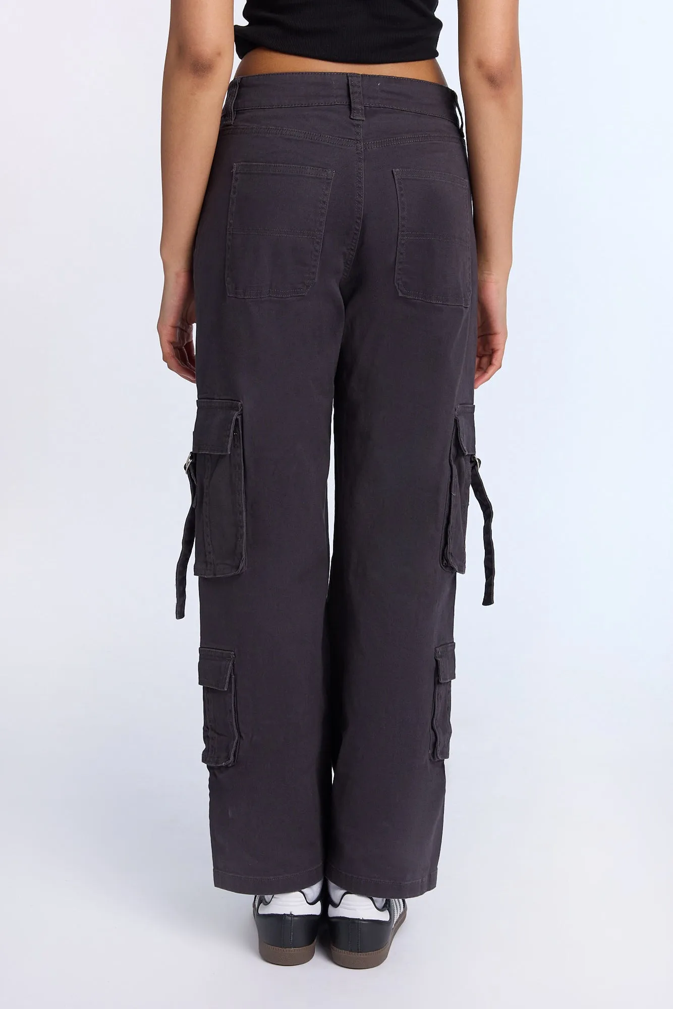 Super High Rise Twill D-Ring Cargo Pants sold by Bluenotes product image thumbnail 4