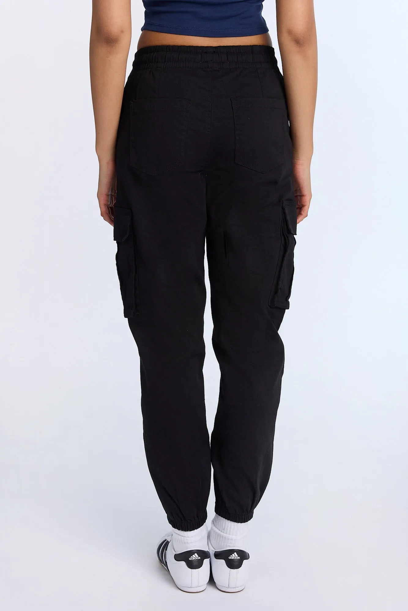High Rise Twill Cargo Jogger sold by Bluenotes product image thumbnail 4