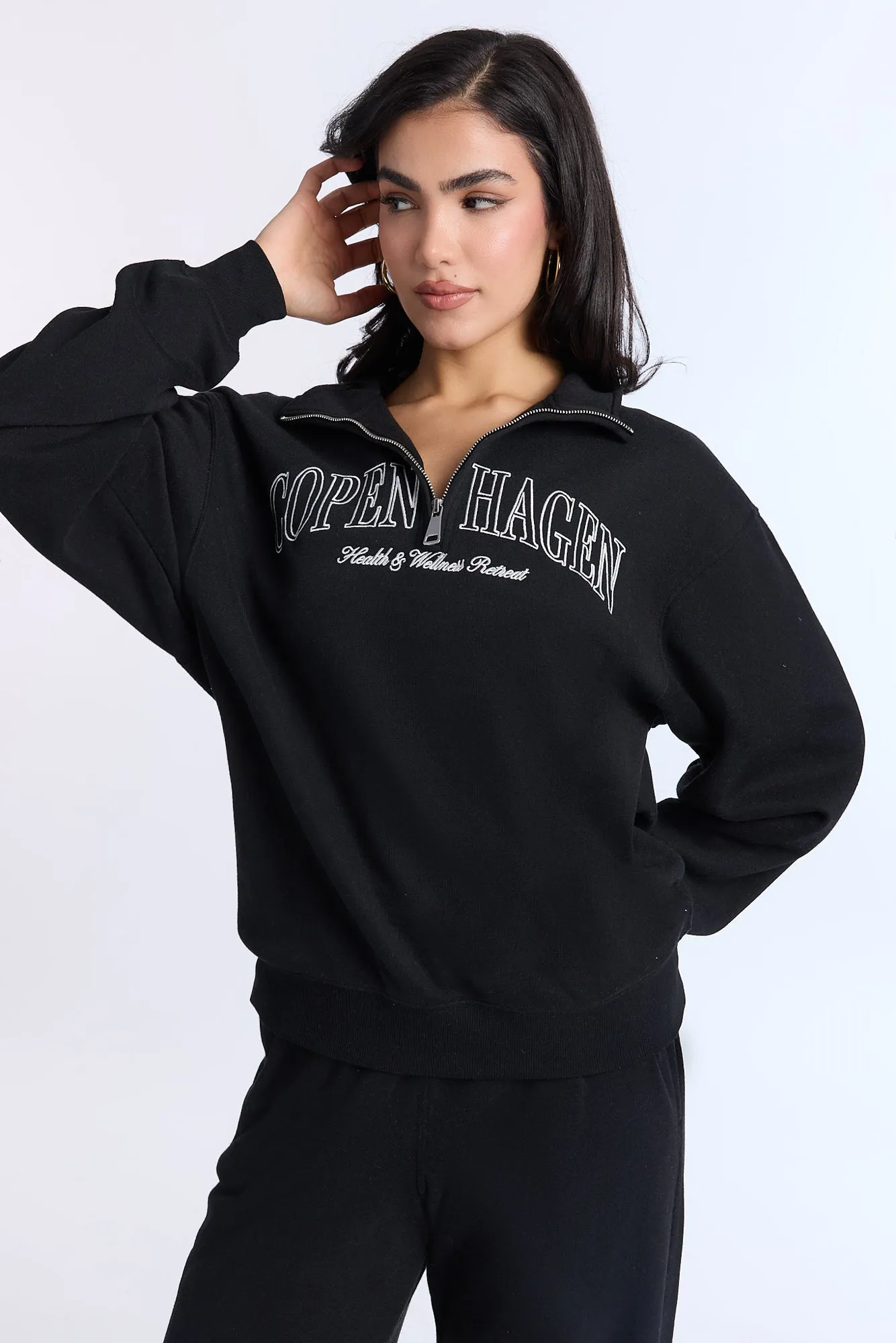 Quarter-Zip Sweatshirt sold by Bluenotes product image thumbnail 2