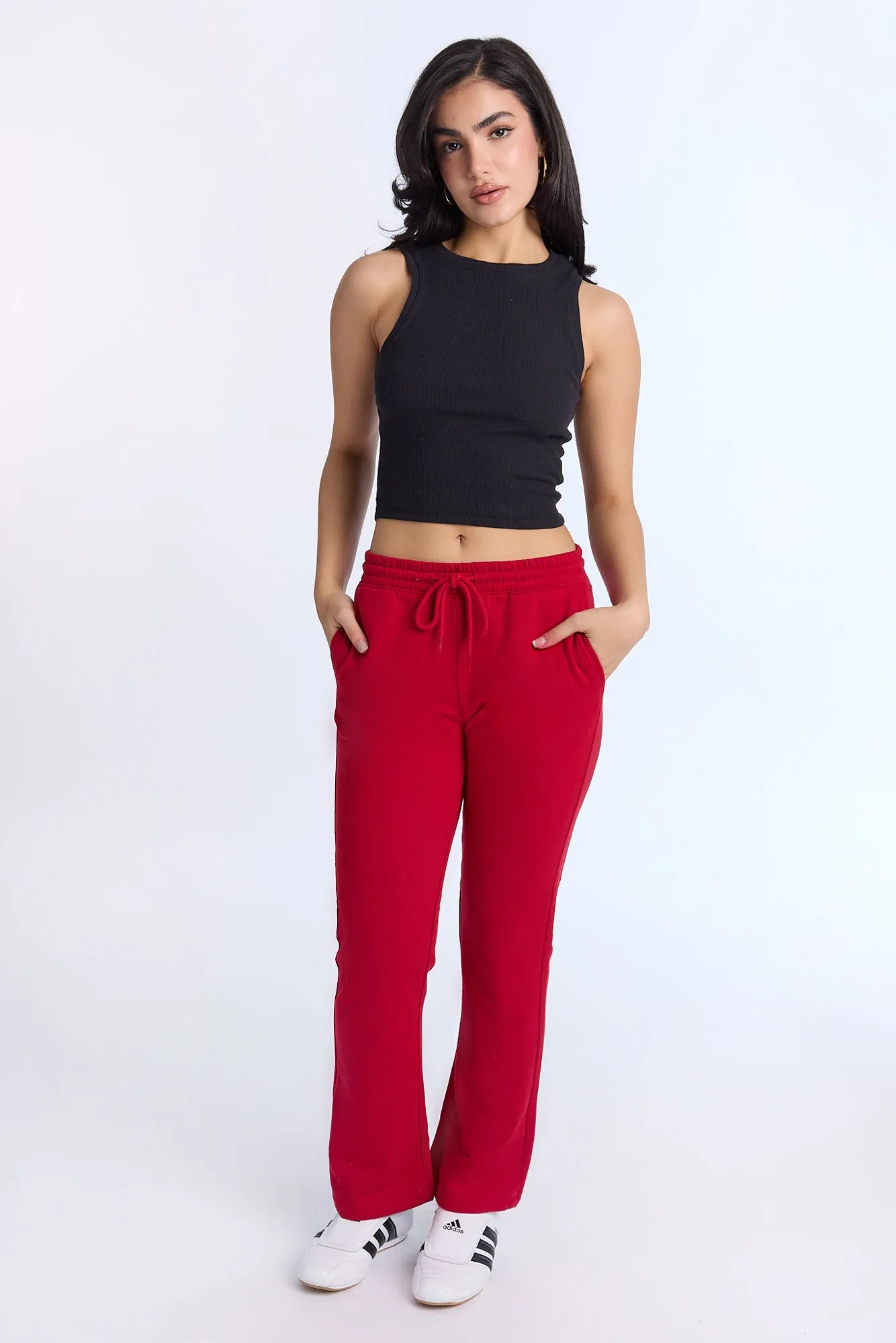 AERO Ribbed High Neck Tank Top sold by Bluenotes product image thumbnail 5
