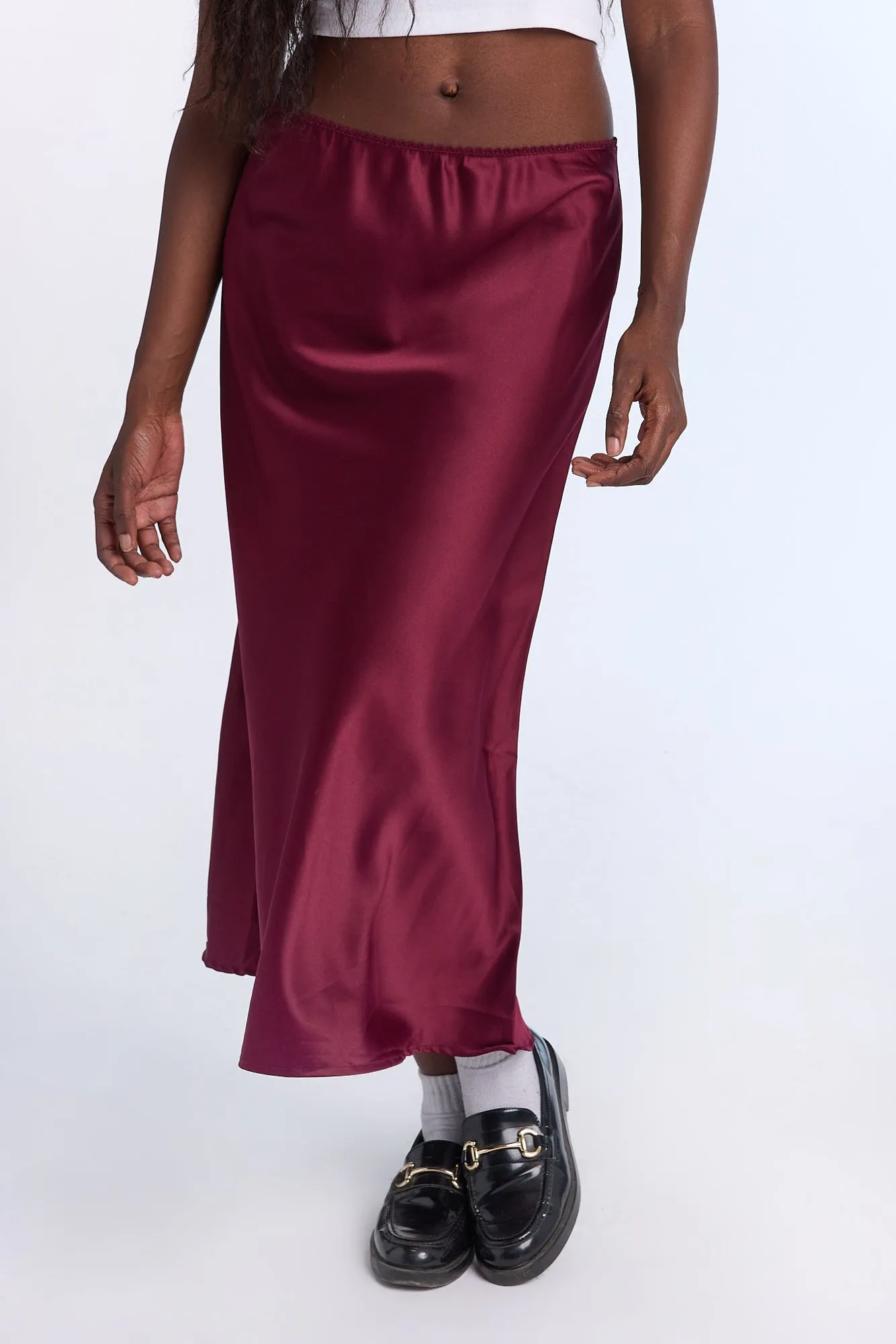 AERO Satin Maxi Skirt sold by Bluenotes product image thumbnail 2