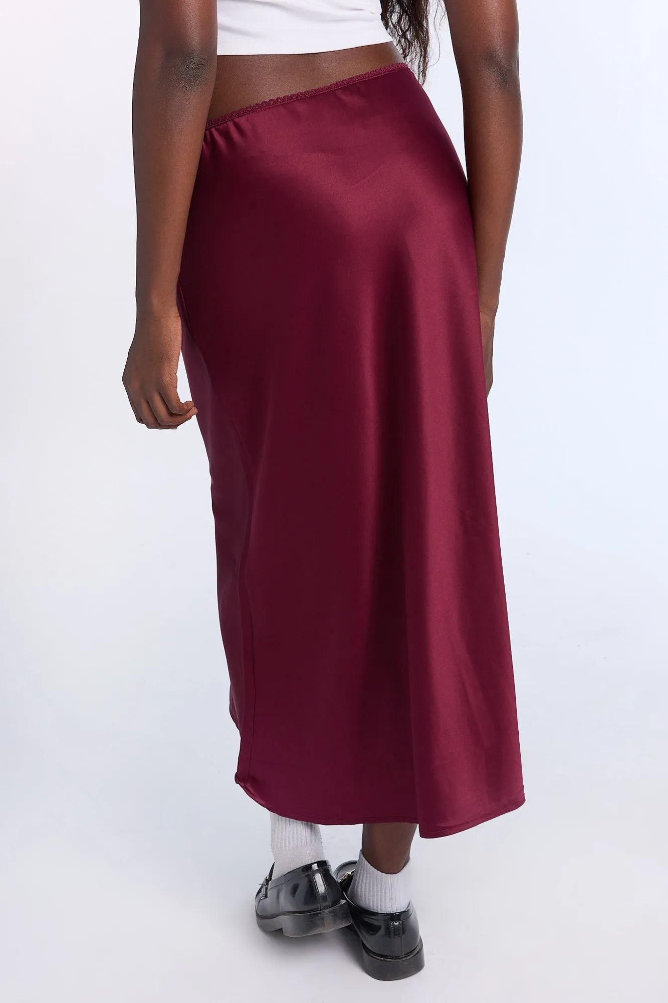 AERO Satin Maxi Skirt sold by Bluenotes product image thumbnail 4