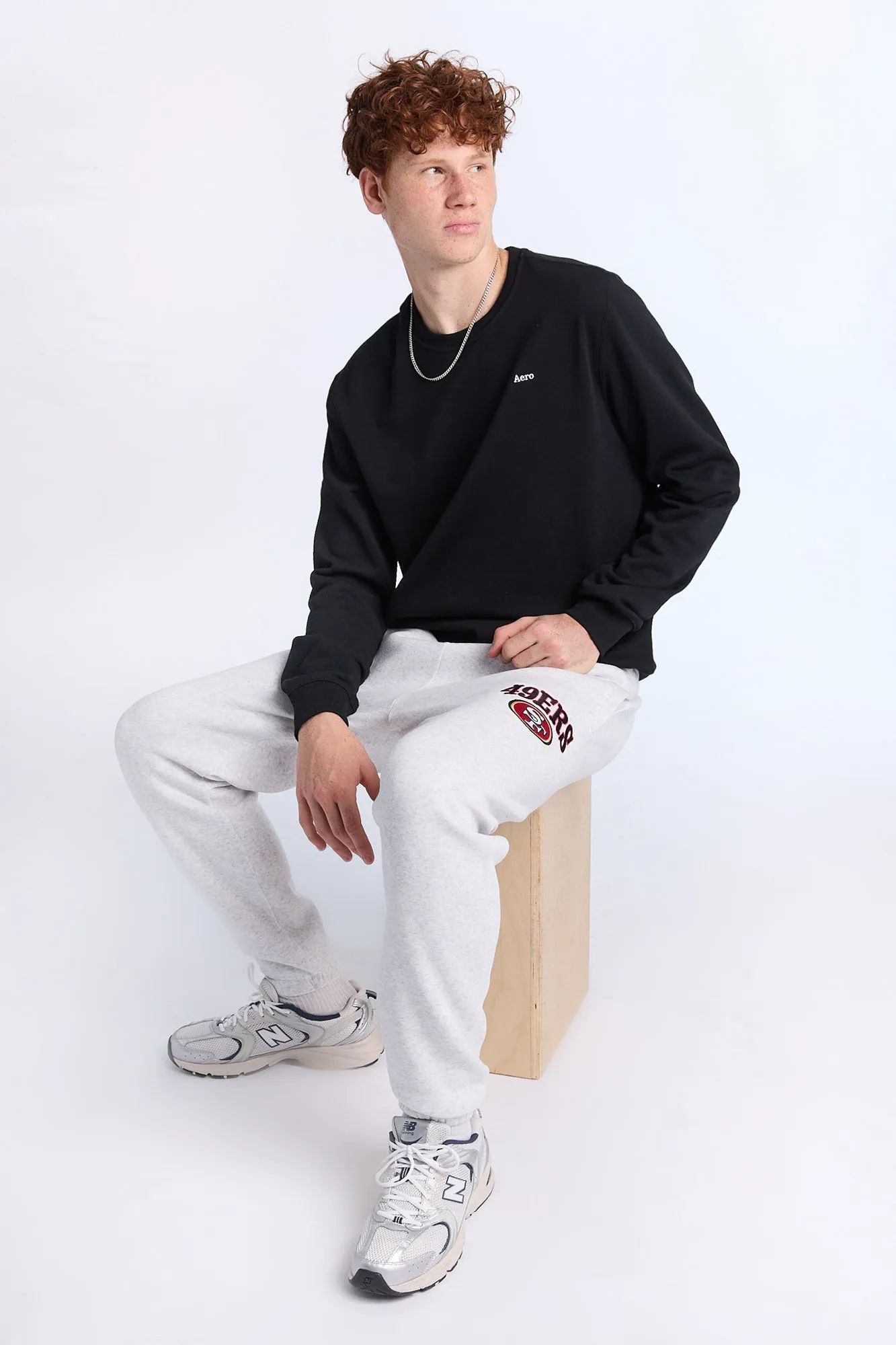 San Francisco 49ers Embroidered Sweatpants sold by Bluenotes product image thumbnail 5