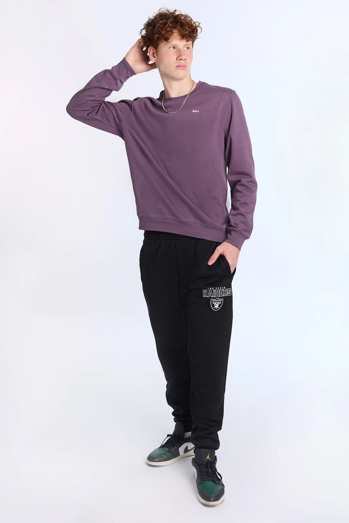 Las Vegas Raiders Embroidered Sweatpants sold by Bluenotes product image thumbnail 4