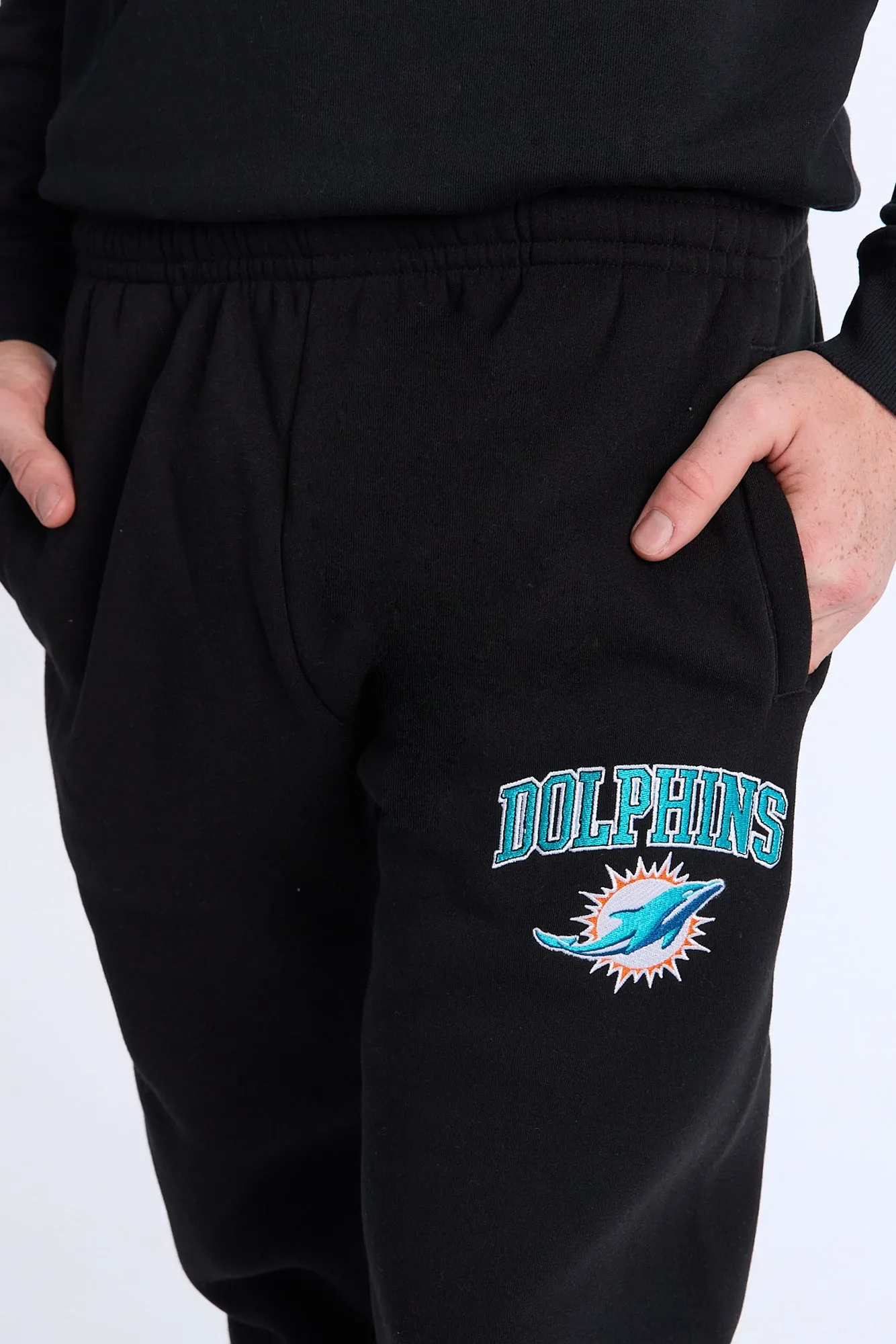 Miami Dolphins Embroidered Sweatpants sold by Bluenotes product image thumbnail 2