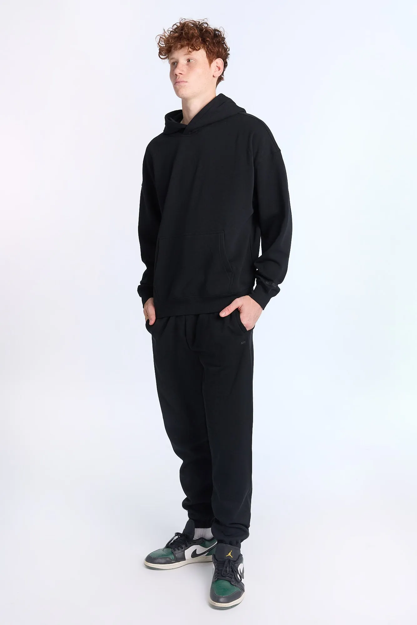 Aéropostale Embroidered Sleeve Boxy Hoodie sold by Bluenotes product image thumbnail 5