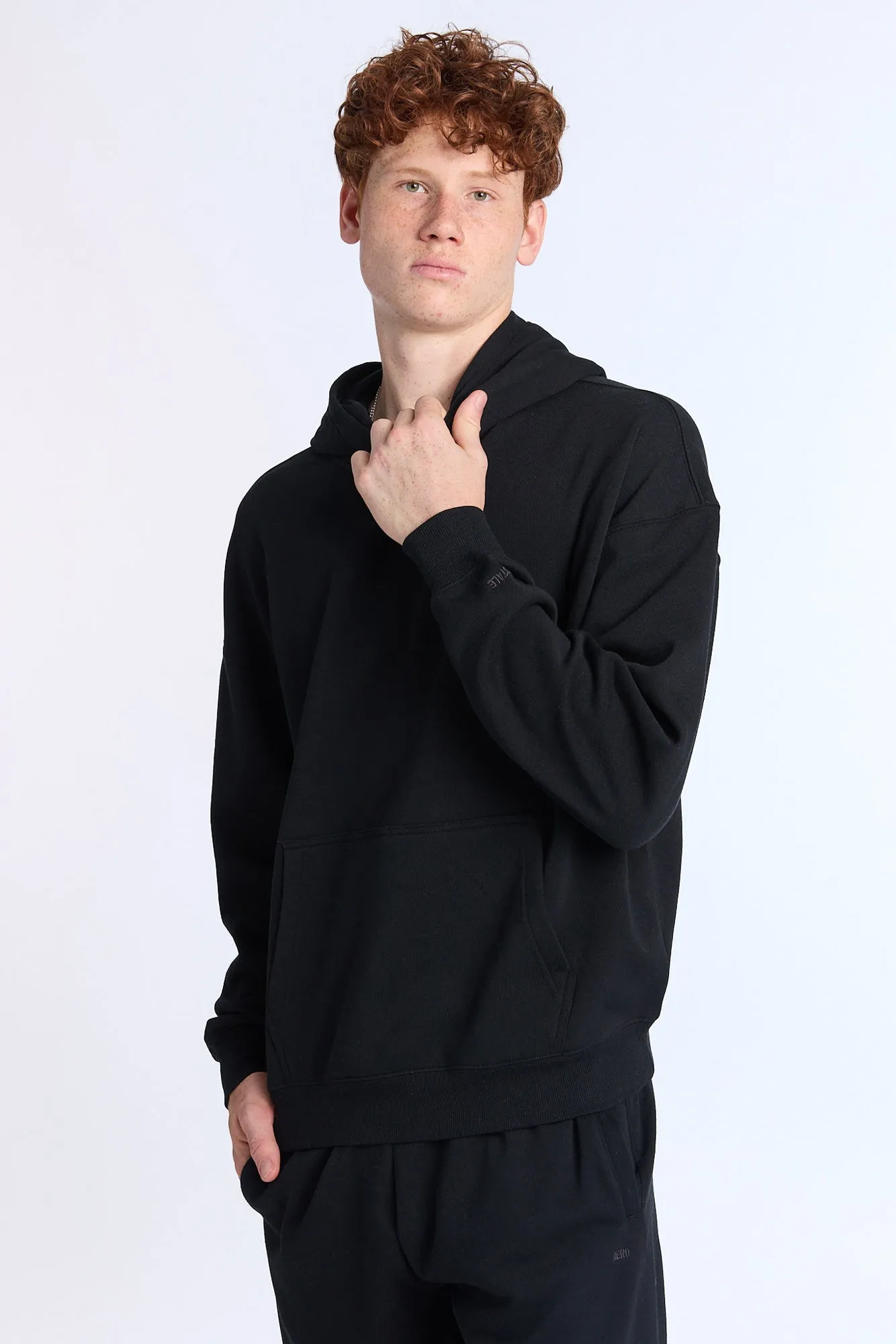 Aéropostale Embroidered Sleeve Boxy Hoodie sold by Bluenotes product image thumbnail 2