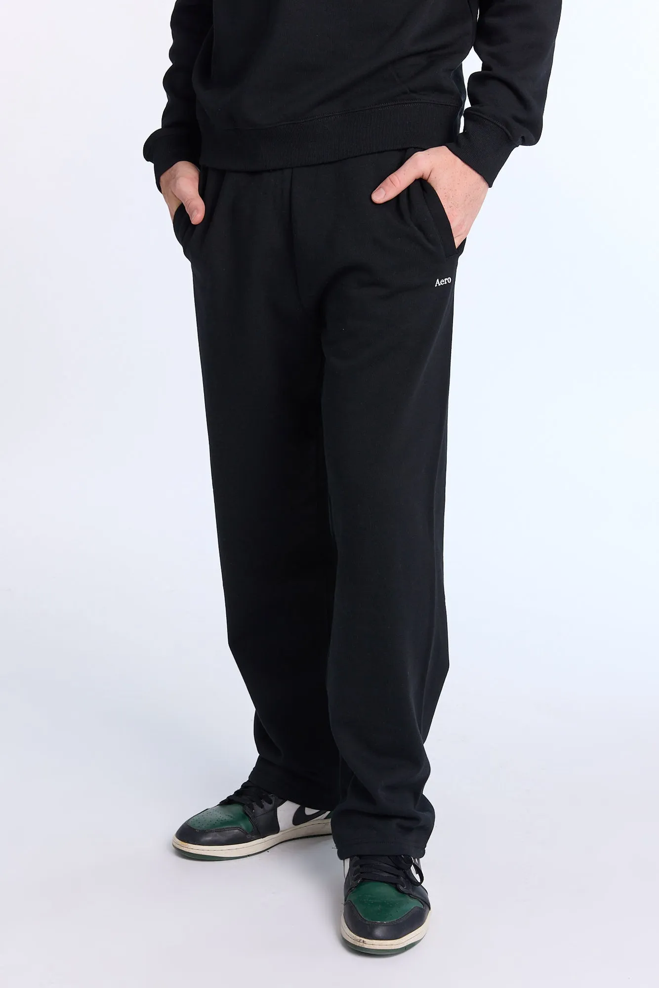 AERO Embroidered Straight Leg Sweatpants sold by Bluenotes product image thumbnail 2