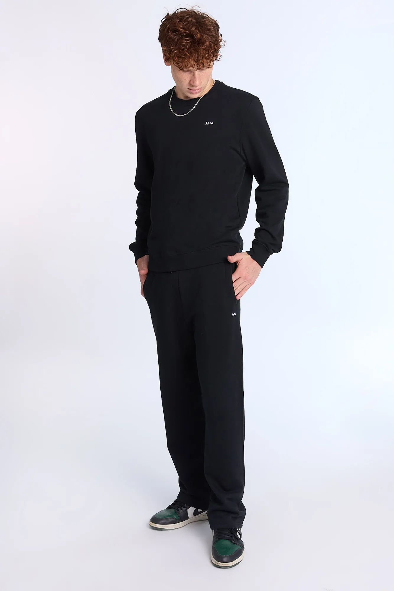 AERO Embroidered Straight Leg Sweatpants sold by Bluenotes product image thumbnail 5