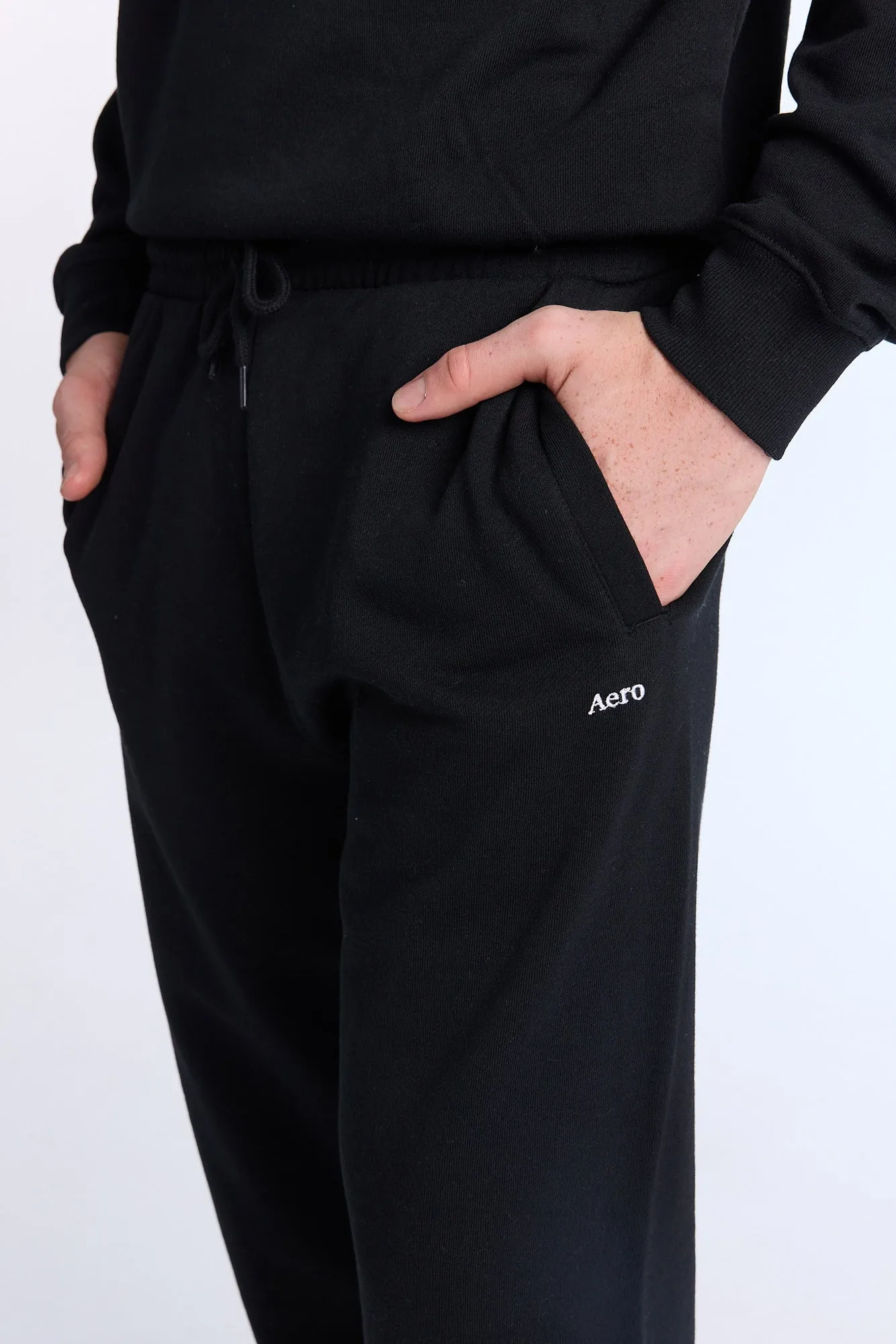 AERO Embroidered Straight Leg Sweatpants sold by Bluenotes product image thumbnail 3