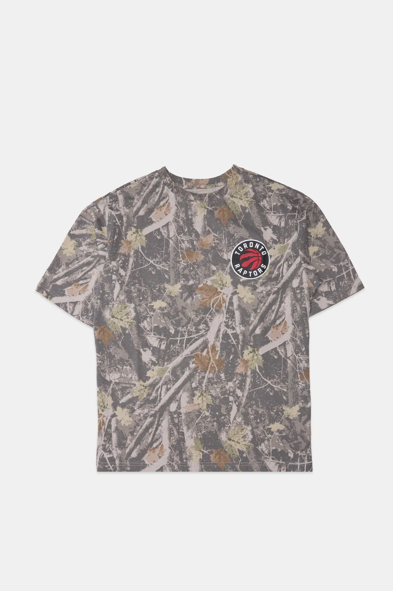 Toronto Raptors Graphic Tree Camouflage Tee sold by Bluenotes