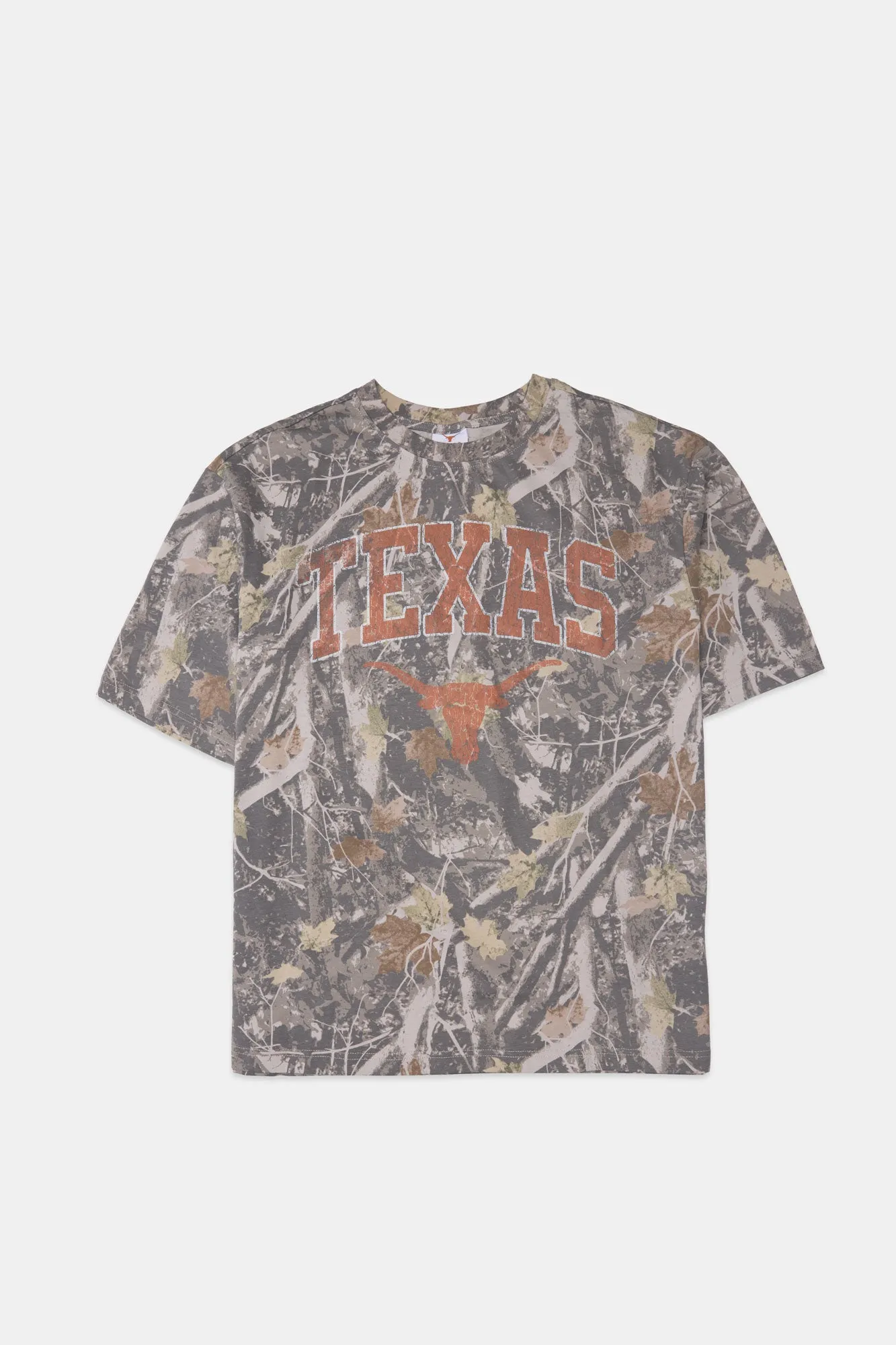 Texas University Graphic Tree Camouflage Tee sold by Bluenotes