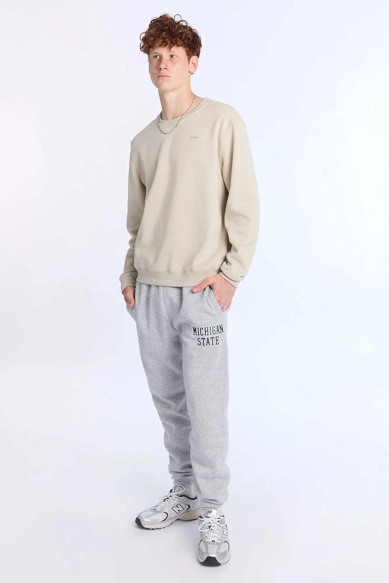 Michigan State Spartans Embroidered Sweatpants sold by Bluenotes product image thumbnail 4