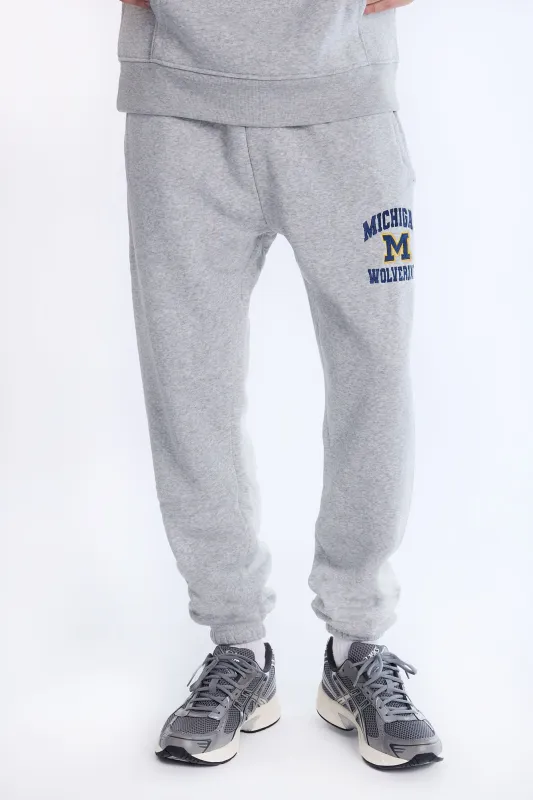 Michigan M Embroidered Sweatpants sold by Bluenotes