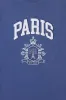 Paris Crest Puff Print Graphic Boyfriend Tee sold by Bluenotes
