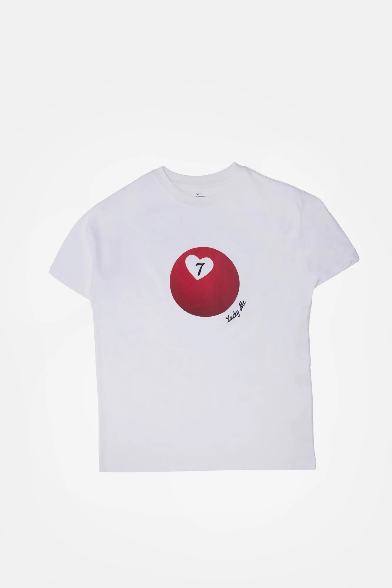 Lucky Me 7 Graphic Boyfriend Tee sold by Bluenotes