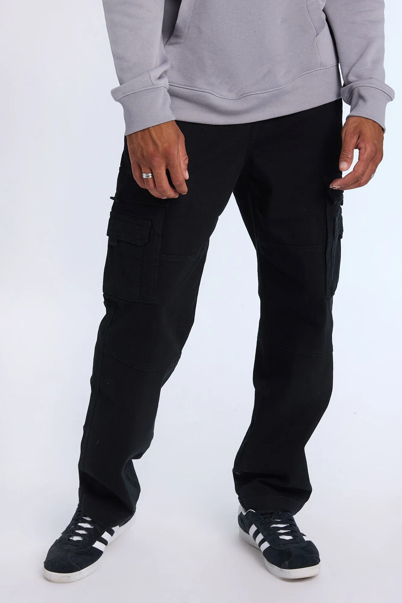 AERO Multi-Pocket Loose Cargo Twill Pants sold by Bluenotes product image thumbnail 2