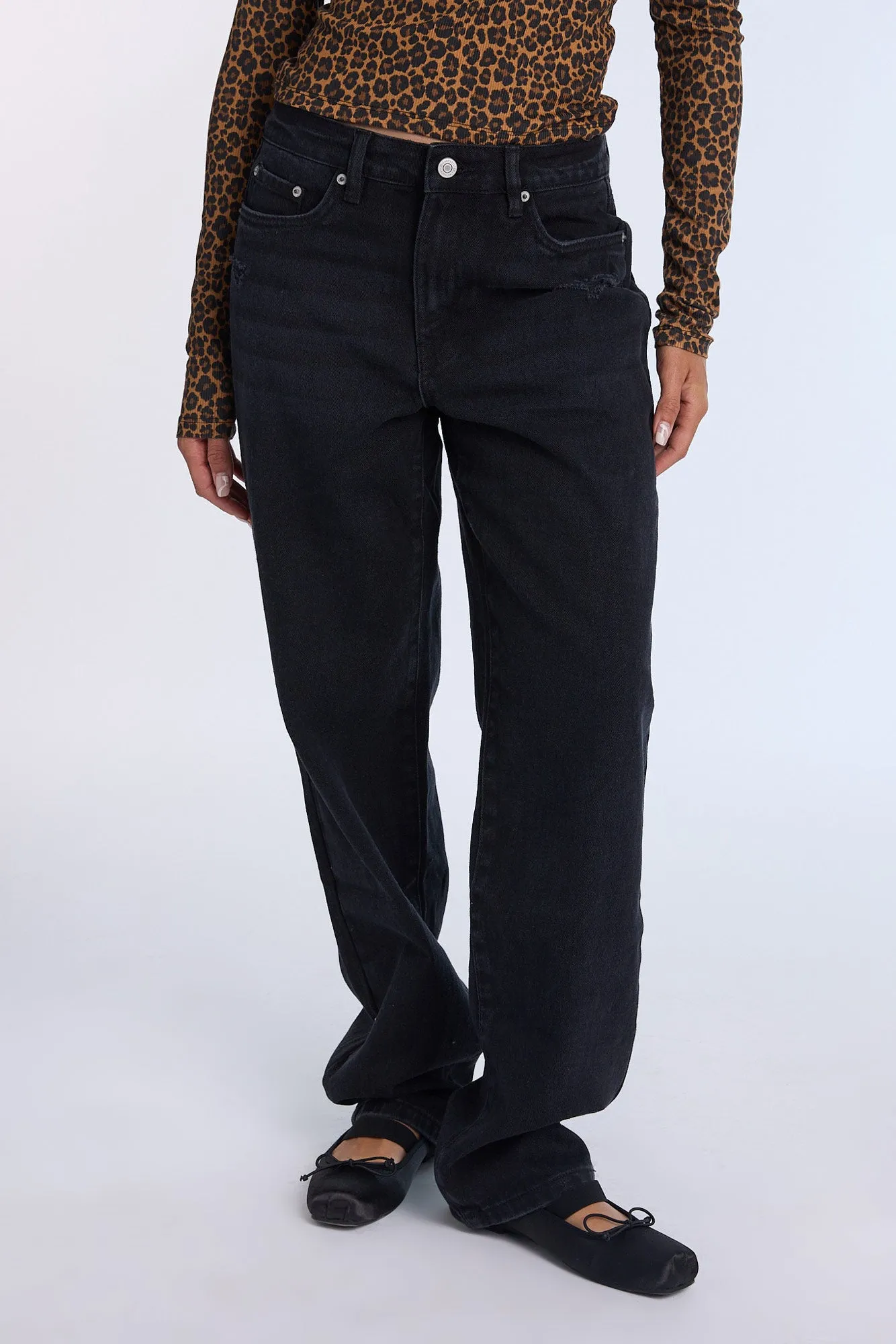 AERO High Rise Baggy Jeans sold by Bluenotes