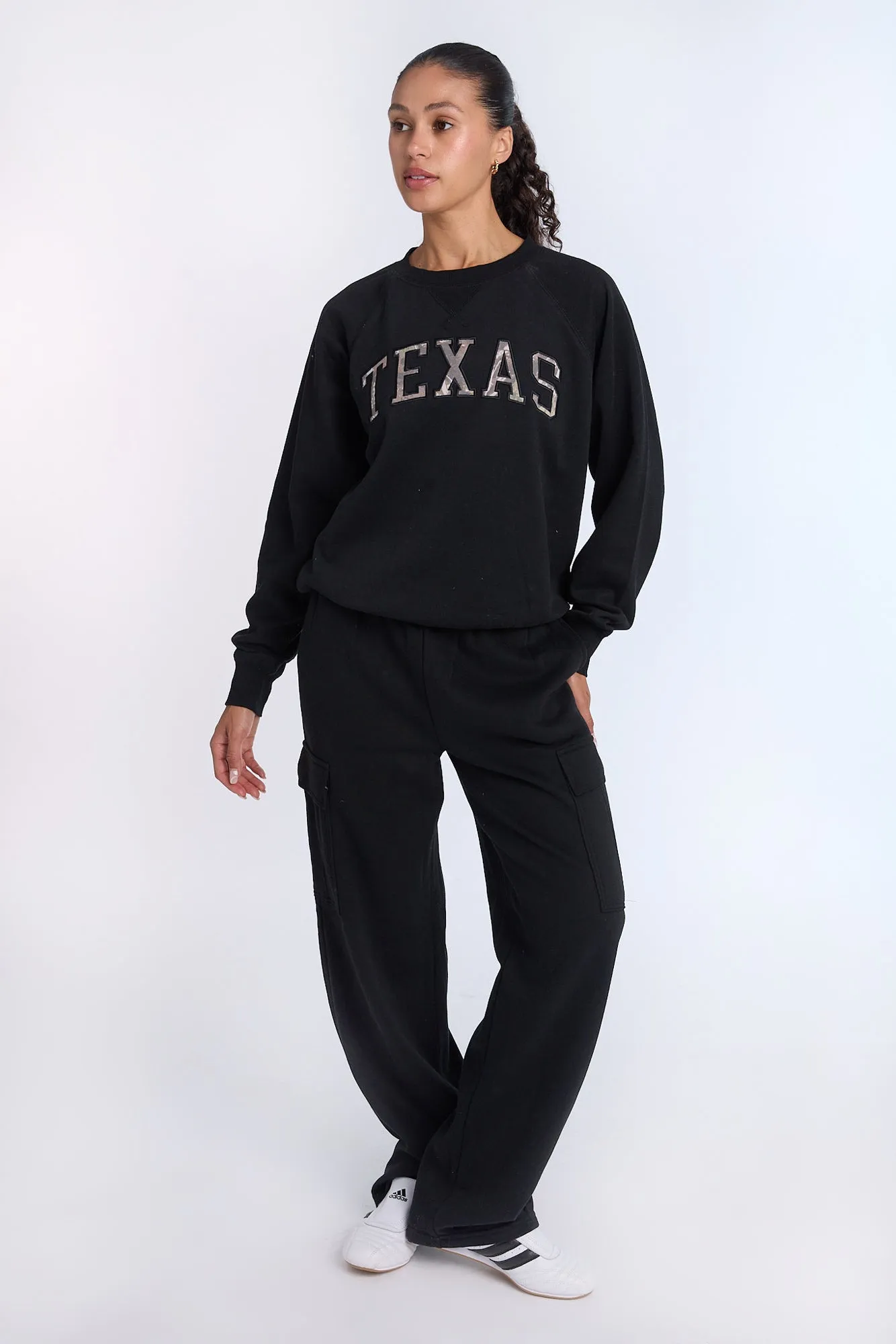 Cargo Wide Leg Sweatpants sold by Bluenotes product image thumbnail 5