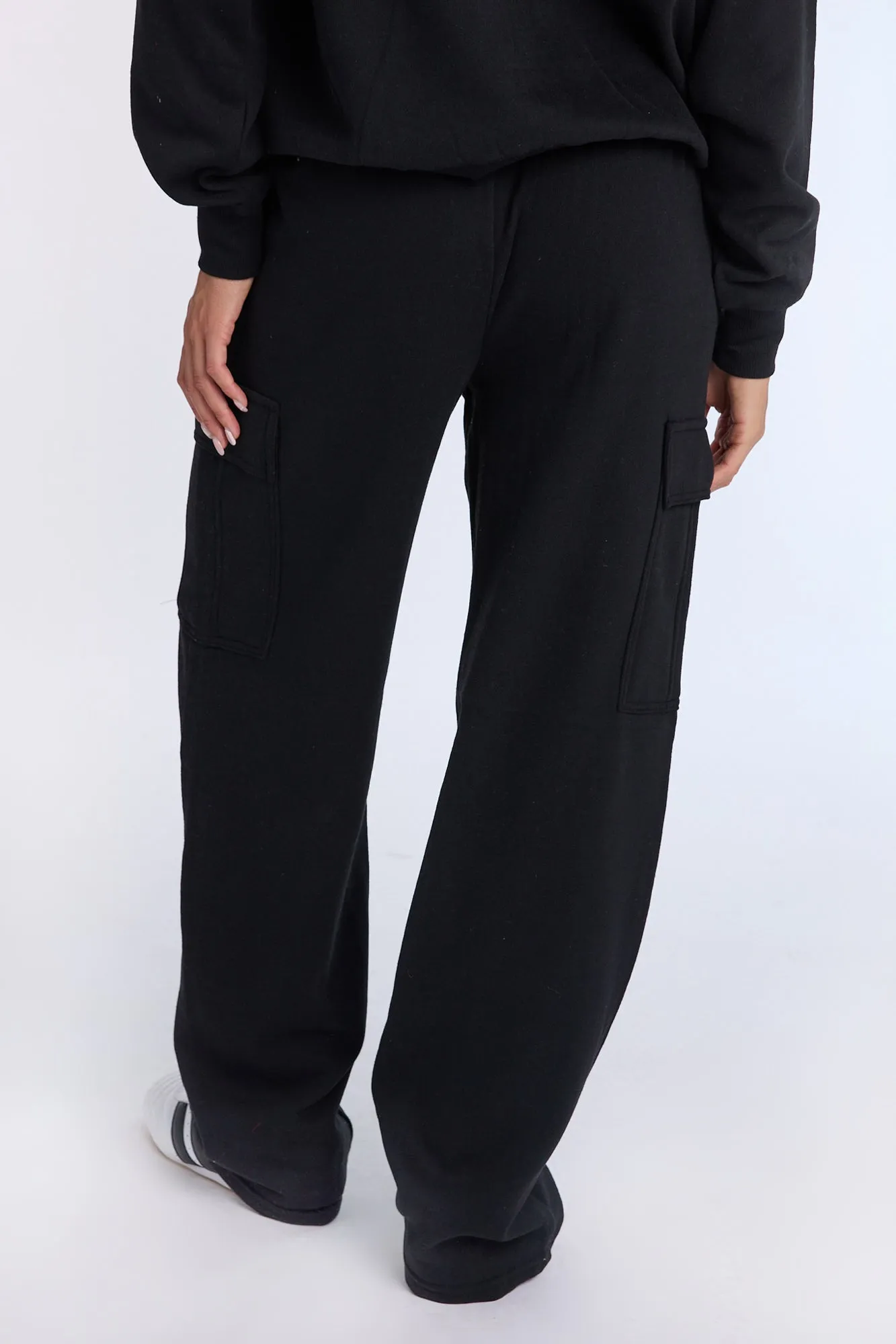 Cargo Wide Leg Sweatpants sold by Bluenotes product image thumbnail 4