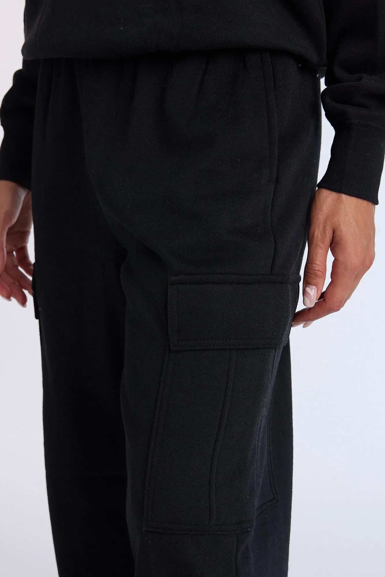 Cargo Wide Leg Sweatpants sold by Bluenotes product image thumbnail 3