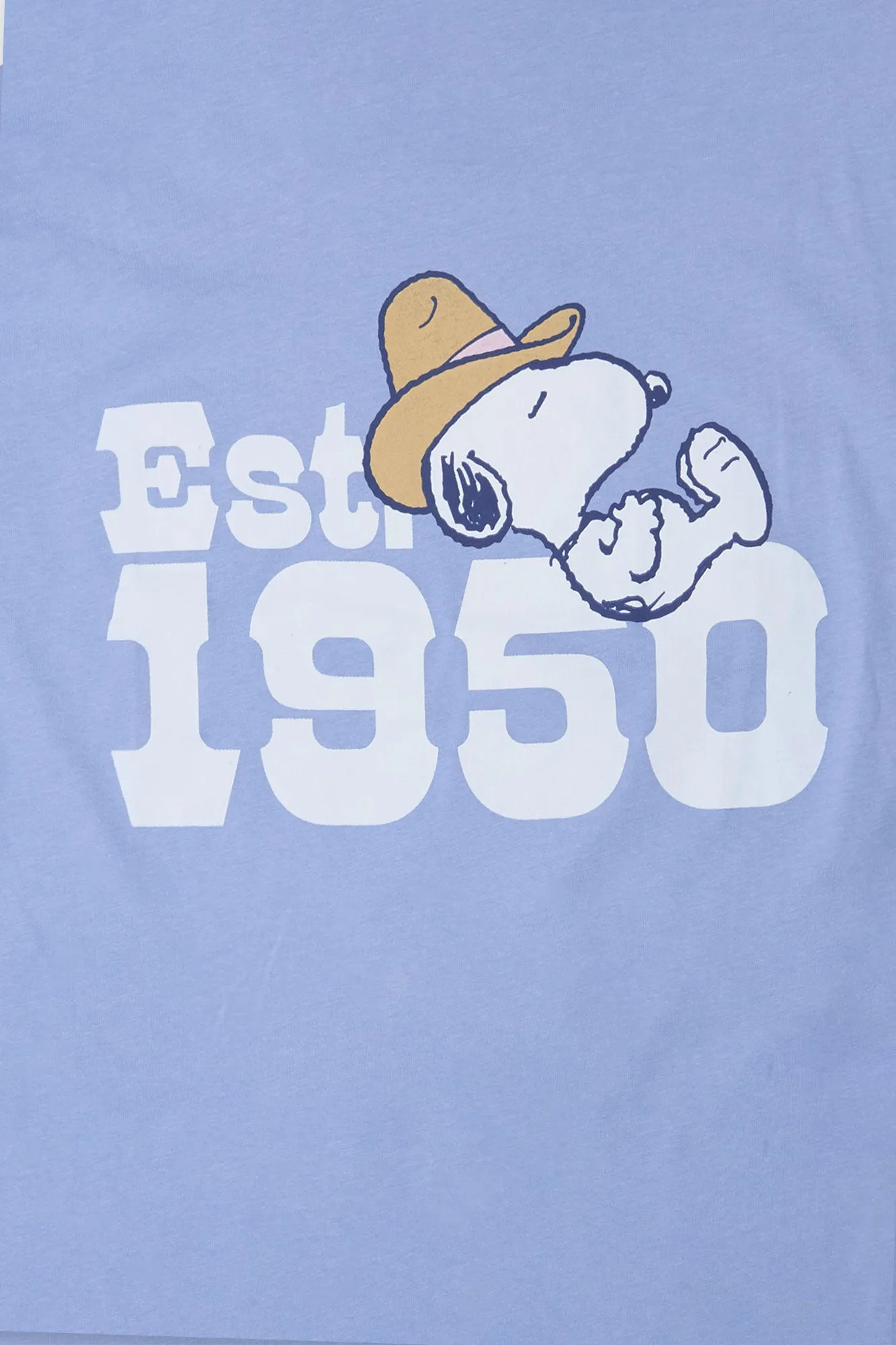 Peanuts Snoopy Est. 1950 Graphic Boyfriend Tee sold by Bluenotes product image thumbnail 2