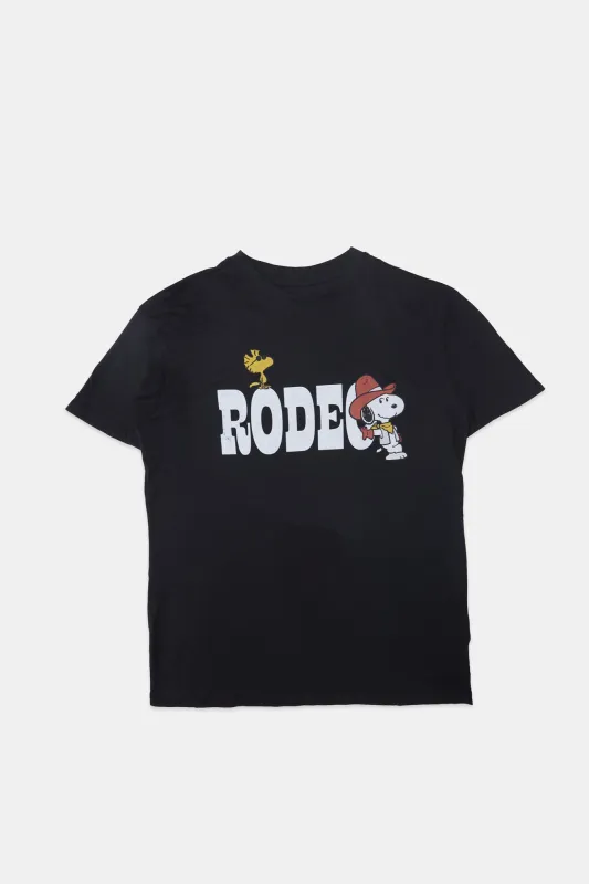 Peanuts Snoopy Rodeo Graphic Boyfriend Tee sold by Bluenotes