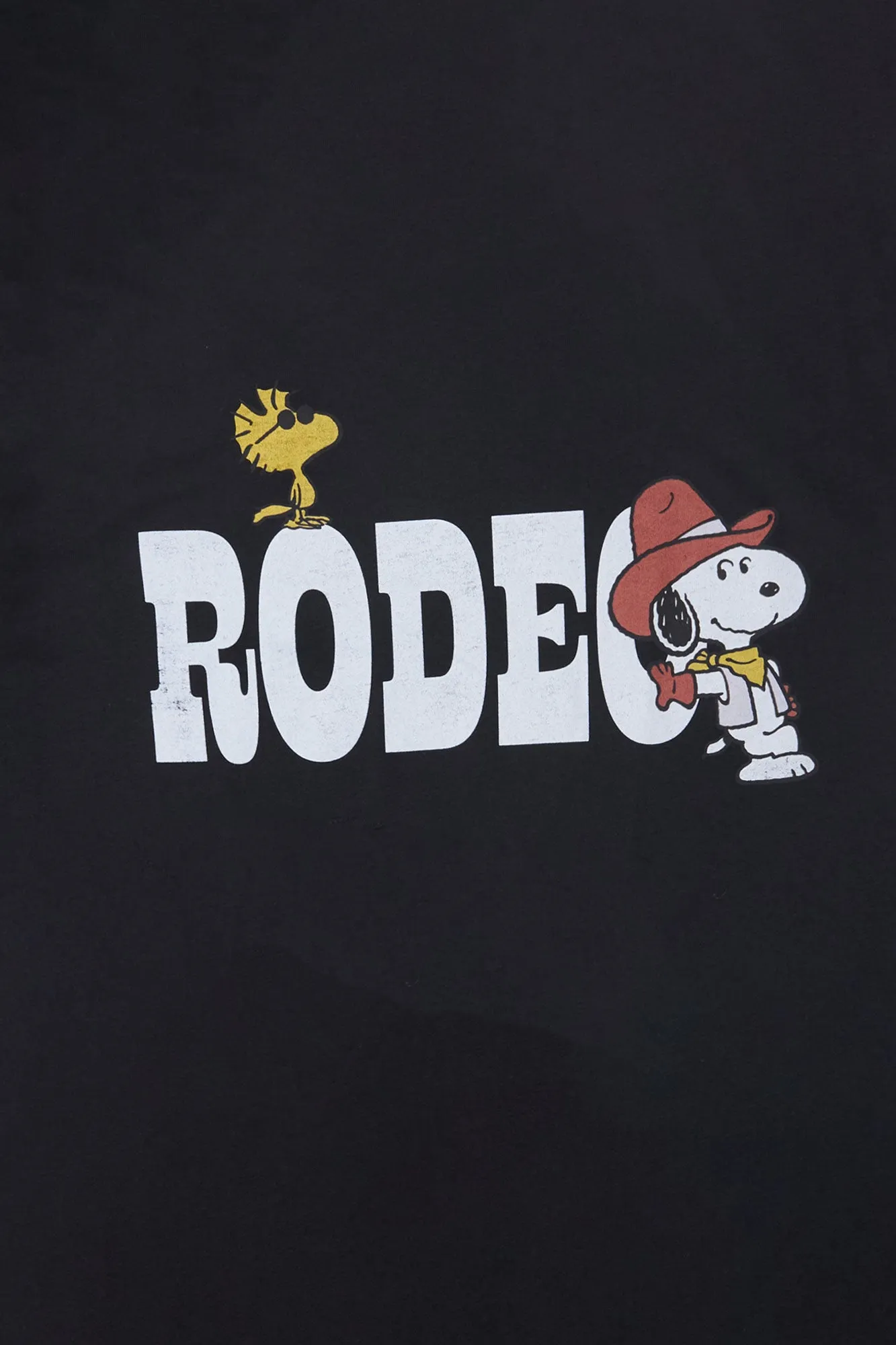 Peanuts Snoopy Rodeo Graphic Boyfriend Tee sold by Bluenotes product image thumbnail 2