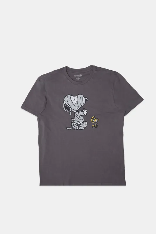 Peanuts Snoopy Mummy Graphic Tee sold by Bluenotes