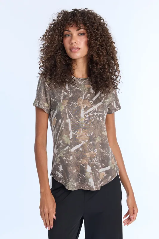 AERO Short Sleeve Crew Neck Relaxed Tee sold by Bluenotes