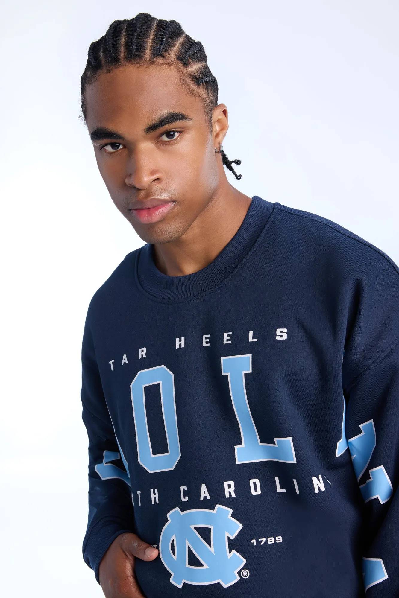 University of North Carolina Graphic Crew Neck Sweatshirt sold by Bluenotes product image thumbnail 2