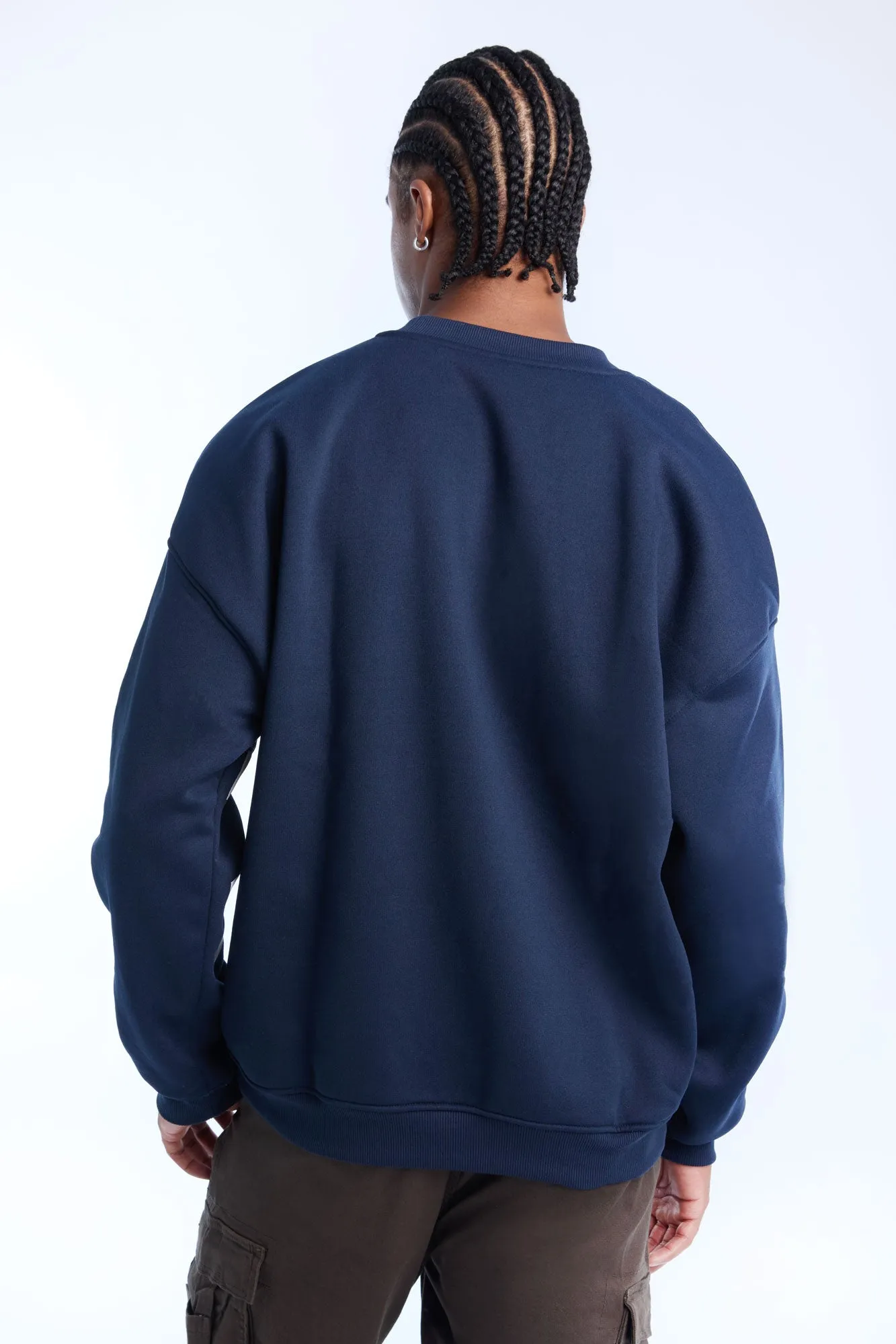 Michigan University Wolverines Graphic Crew Neck Sweatshirt sold by Bluenotes product image thumbnail 3