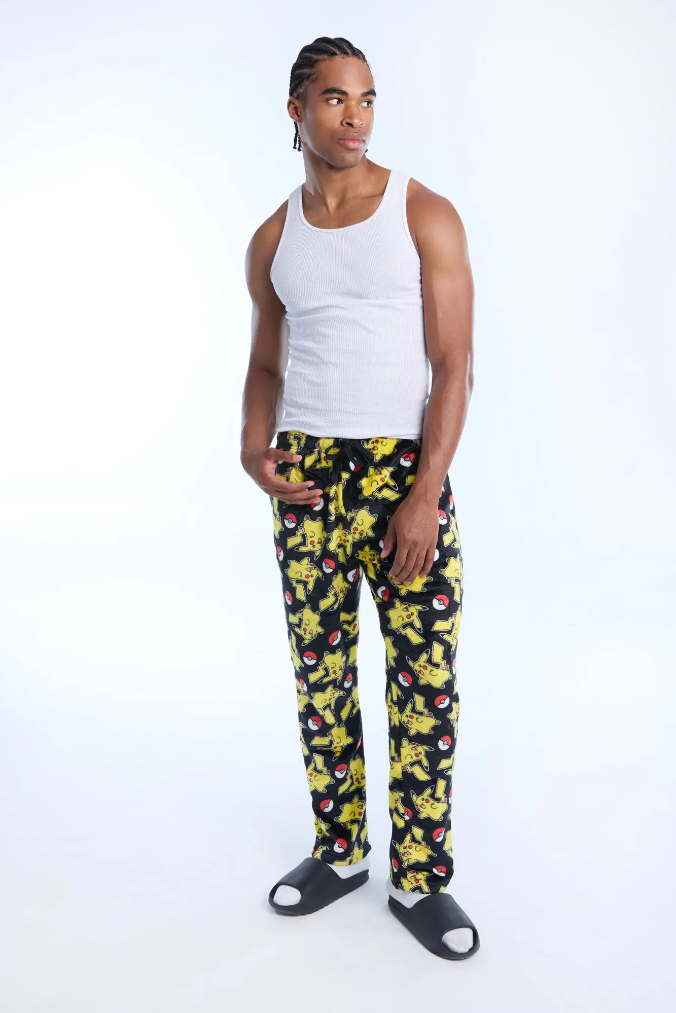 Pokémon Pikachu Plush Pajama Pants sold by Bluenotes product image thumbnail 4