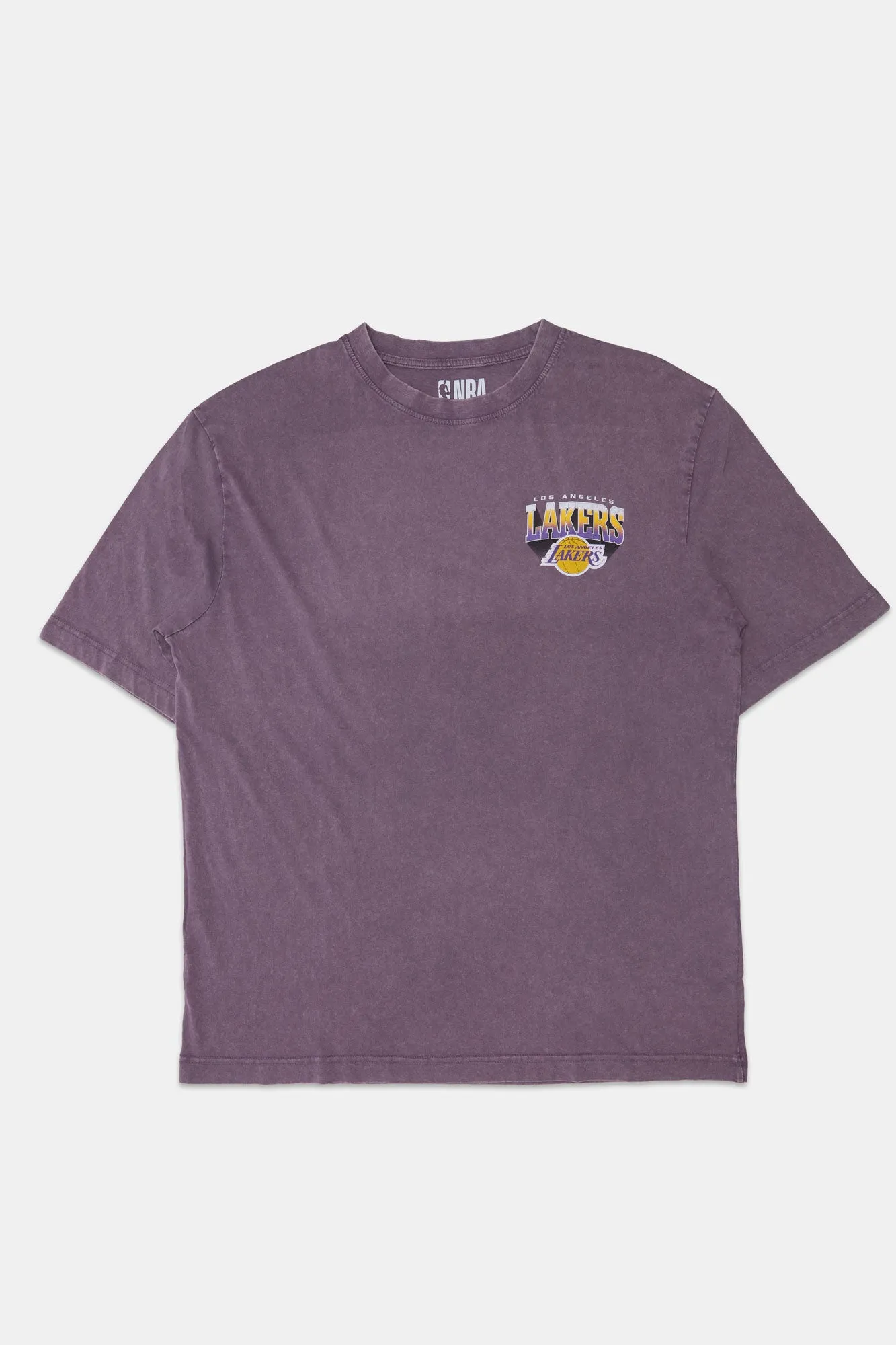 Los Angeles Lakers Gradient Graphic Oversized Tee sold by Bluenotes product image thumbnail 2