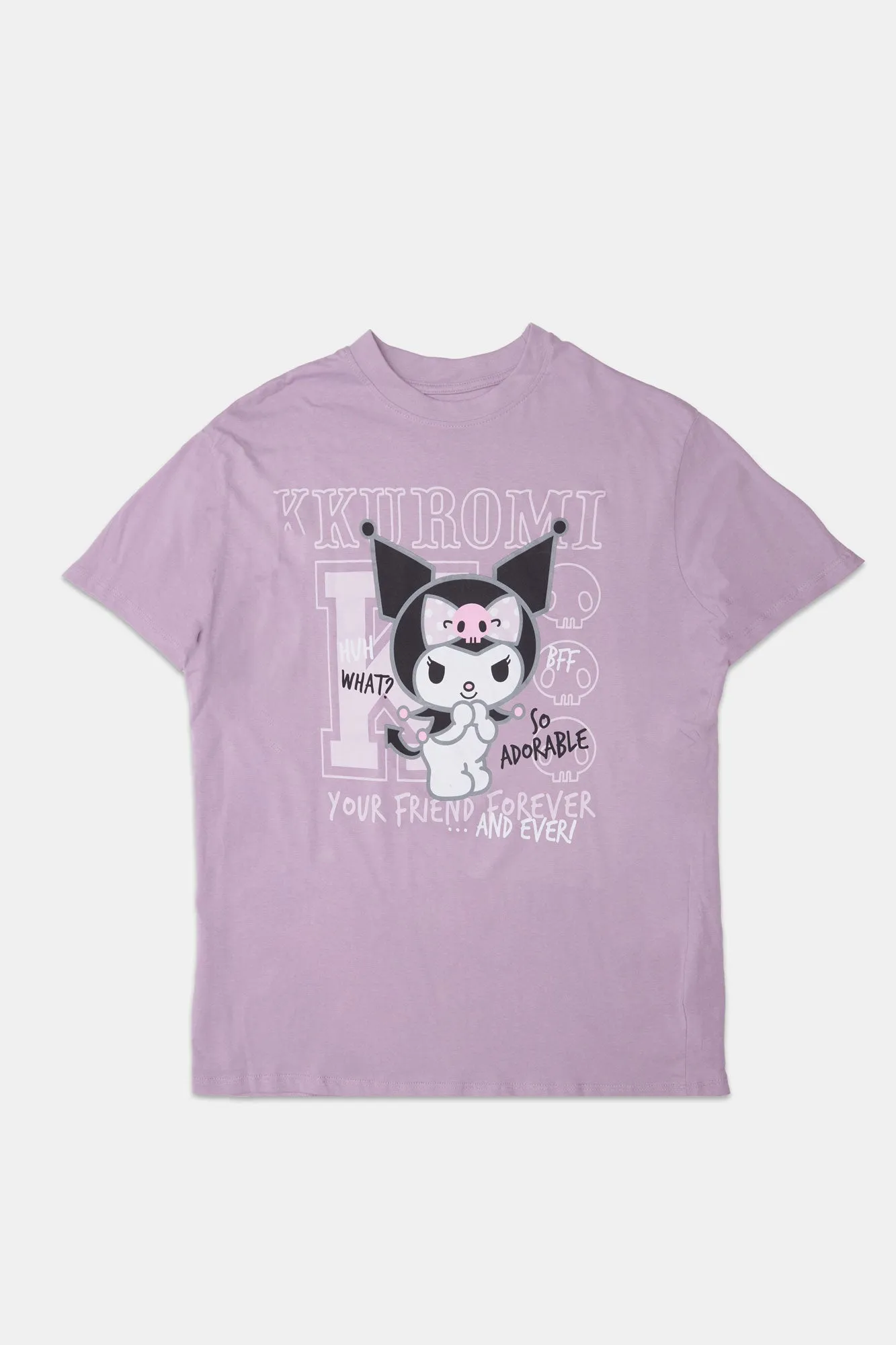 Kuromi Graphic Boyfriend Tee sold by Bluenotes