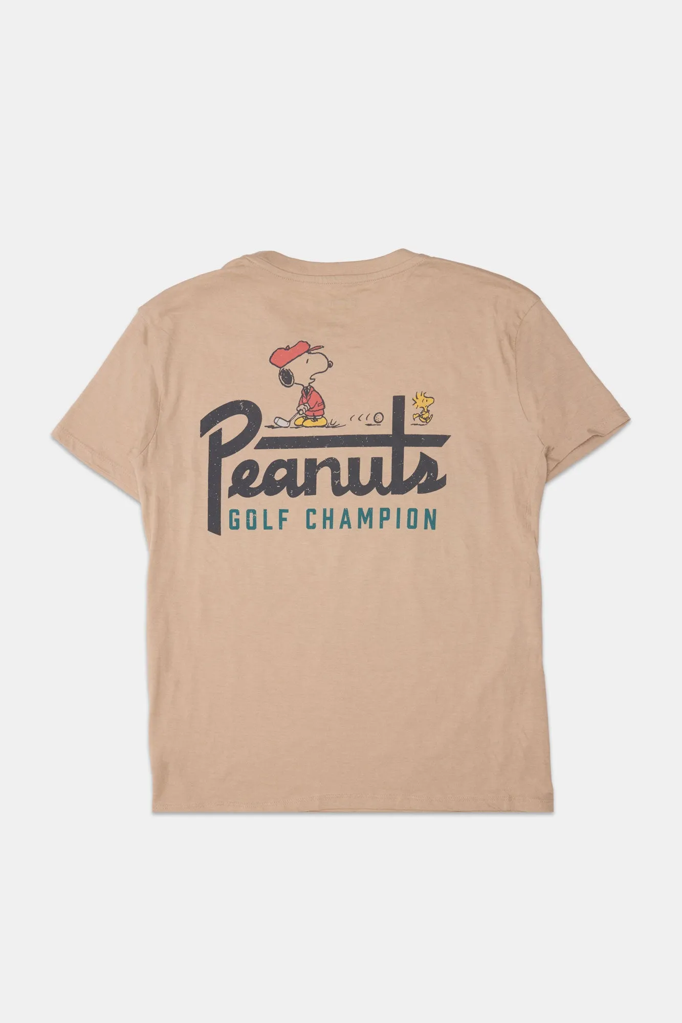 Peanuts Snoopy Golf Graphic Boyfriend Tee sold by Bluenotes