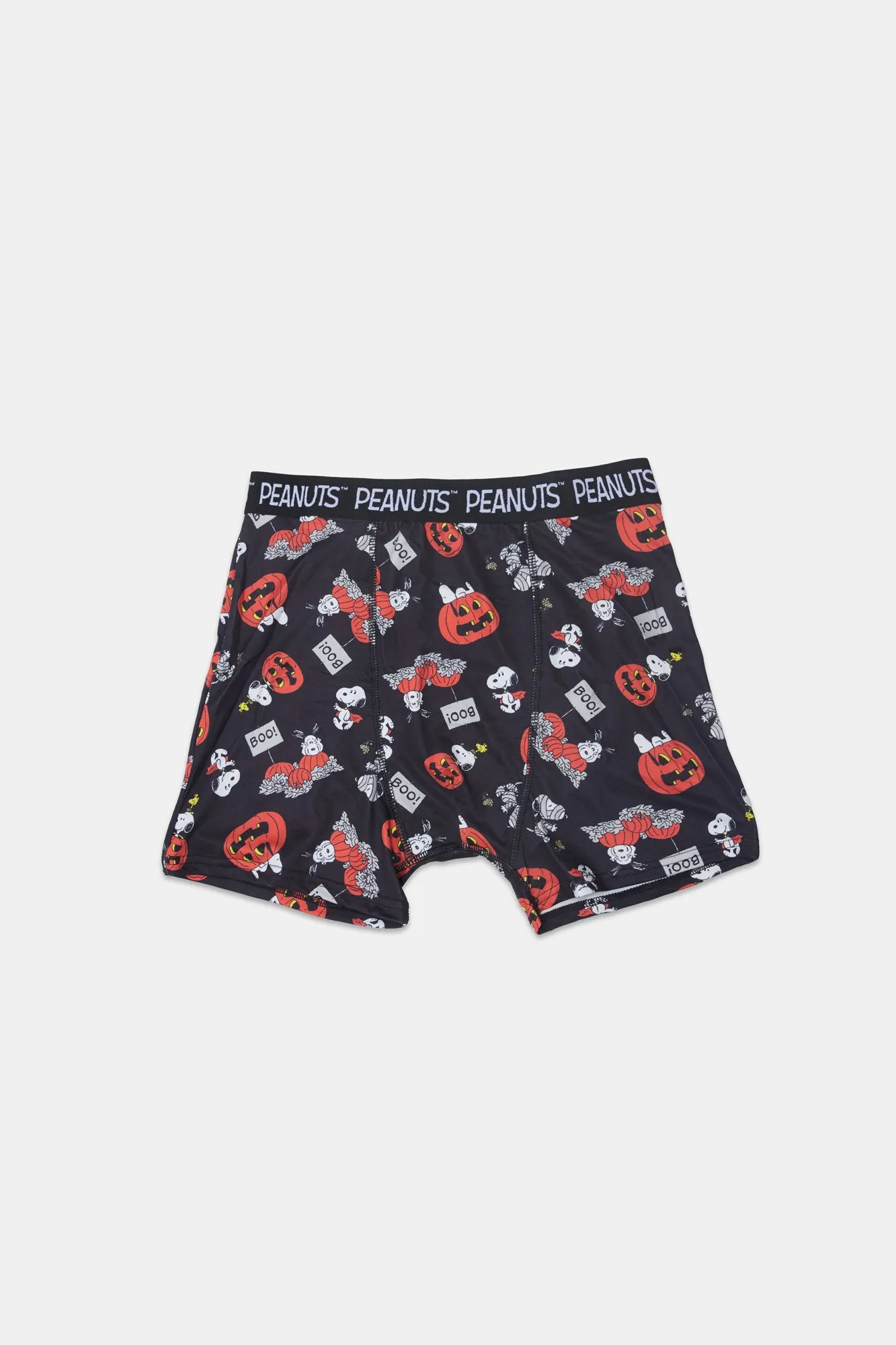 Peanuts Snoopy Boo Halloween Pumpkins Printed Boxer Briefs sold by Bluenotes
