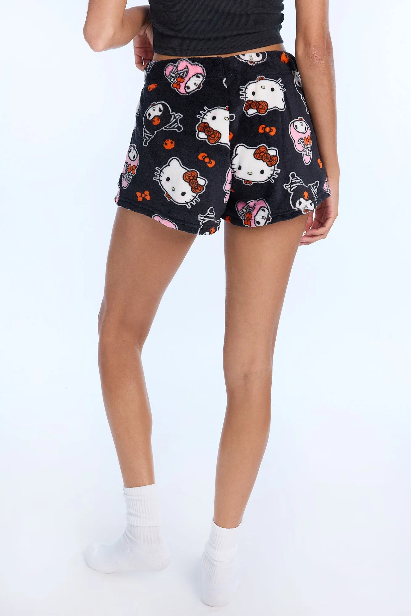 Hello Kitty And Friends Halloween Plush Pajama Shorts sold by Bluenotes product image thumbnail 3