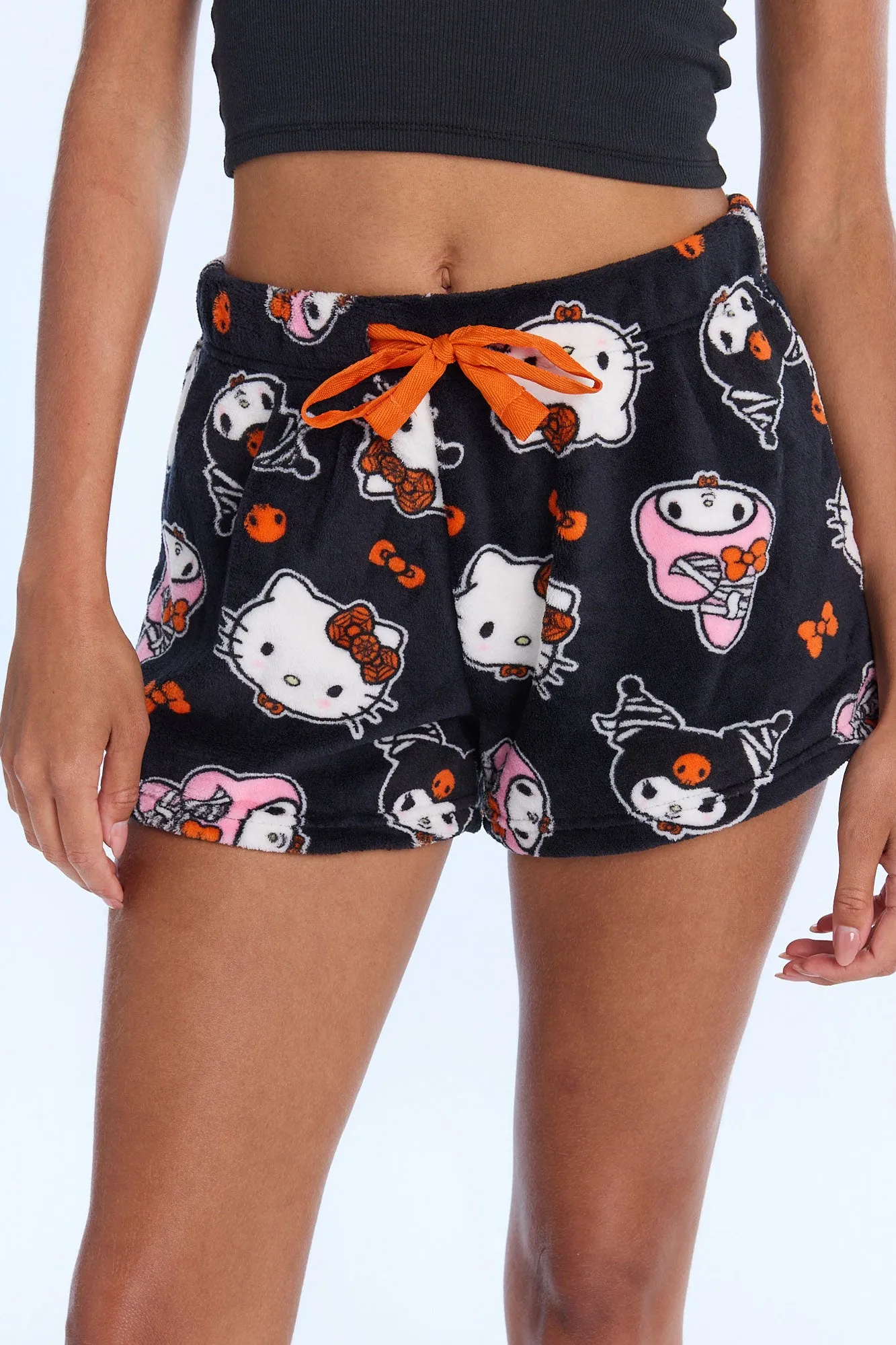 Hello Kitty And Friends Halloween Plush Pajama Shorts sold by Bluenotes product image thumbnail 2