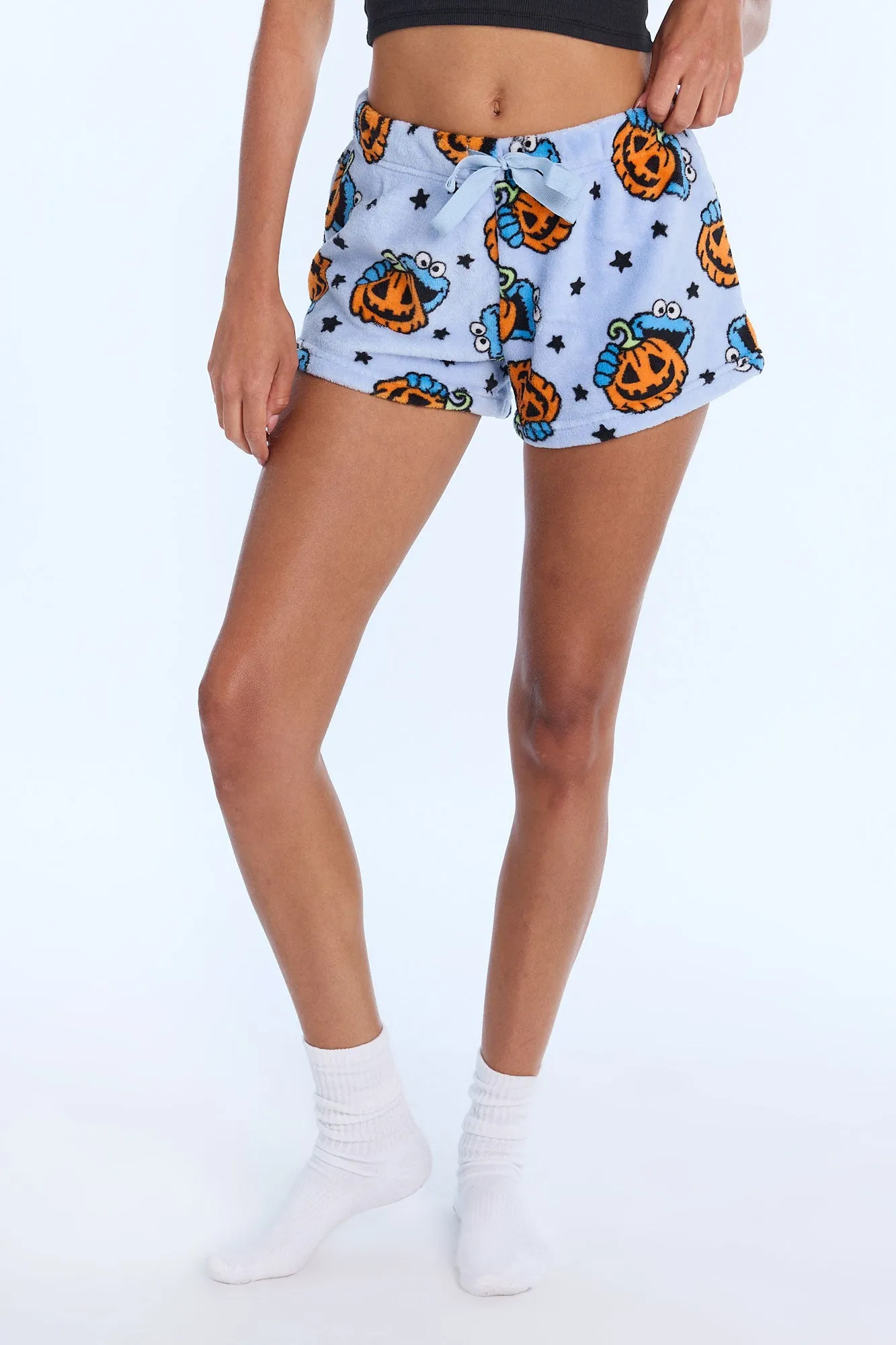 Cookie Monster Halloween Plush Pajama Shorts sold by Bluenotes