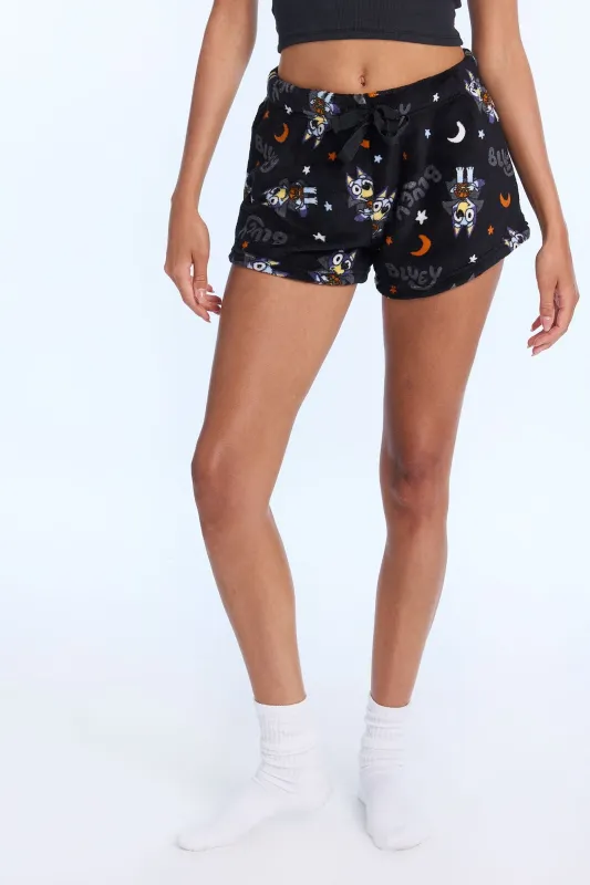 Bluey Plush Pajama Shorts sold by Bluenotes