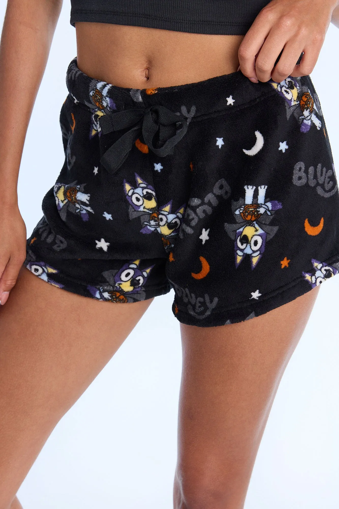 Bluey Plush Pajama Shorts sold by Bluenotes product image thumbnail 2