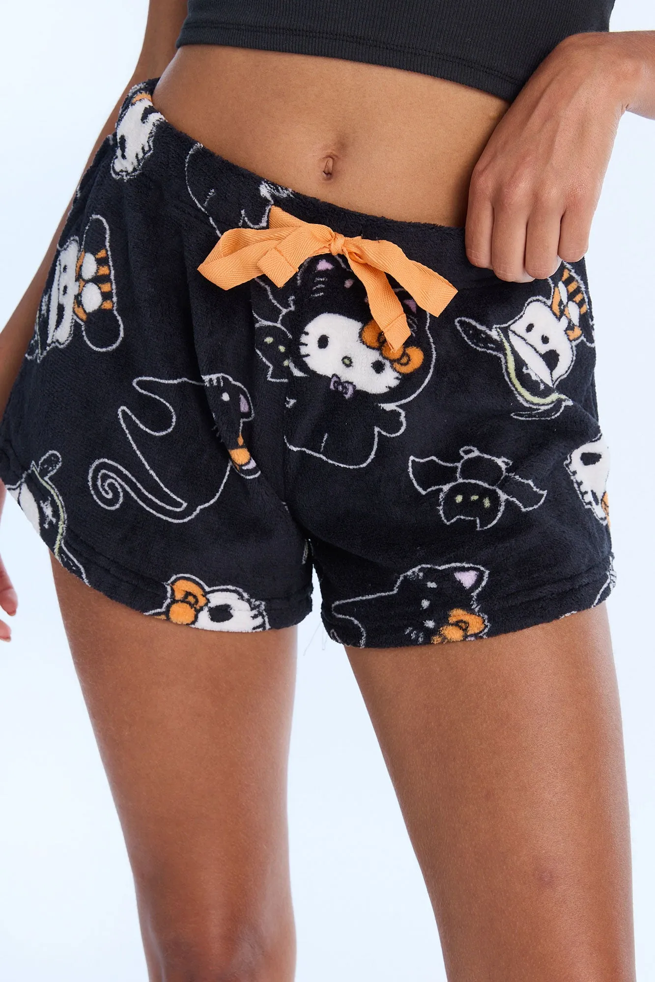 Hello Kitty Pirate Plush Pajama Shorts sold by Bluenotes product image thumbnail 2