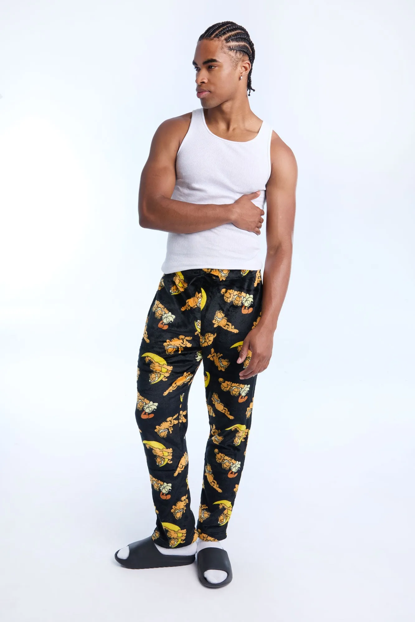 Garfield Plush Pajama Pants sold by Bluenotes product image thumbnail 4