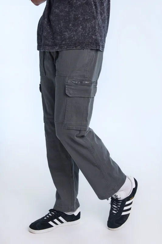 AERO Loose Cargo Workwear Twill Pants sold by Bluenotes