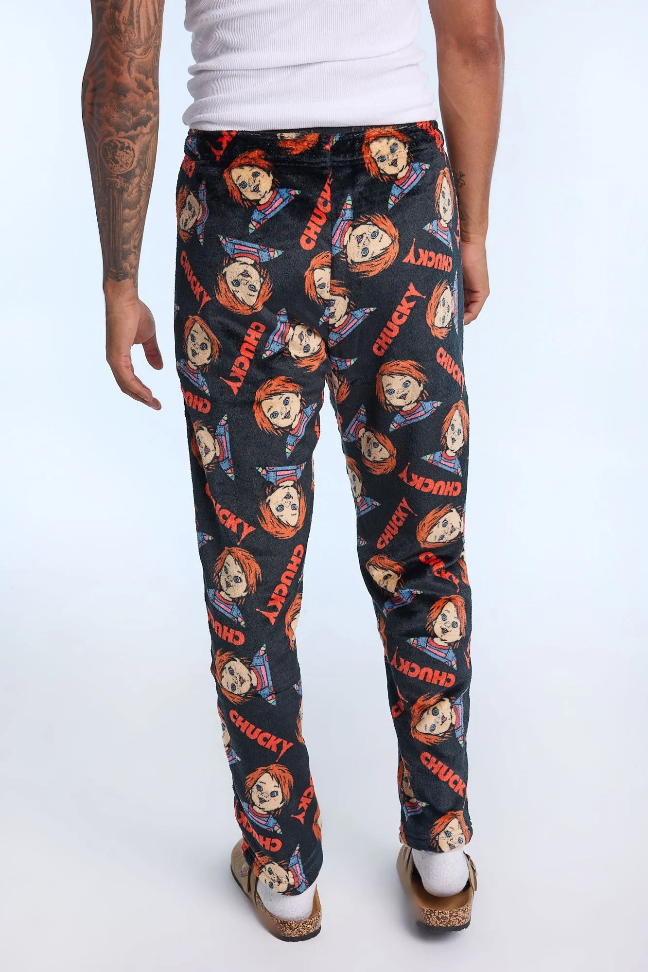 Chucky Plush Pajama Pants sold by Bluenotes product image thumbnail 3