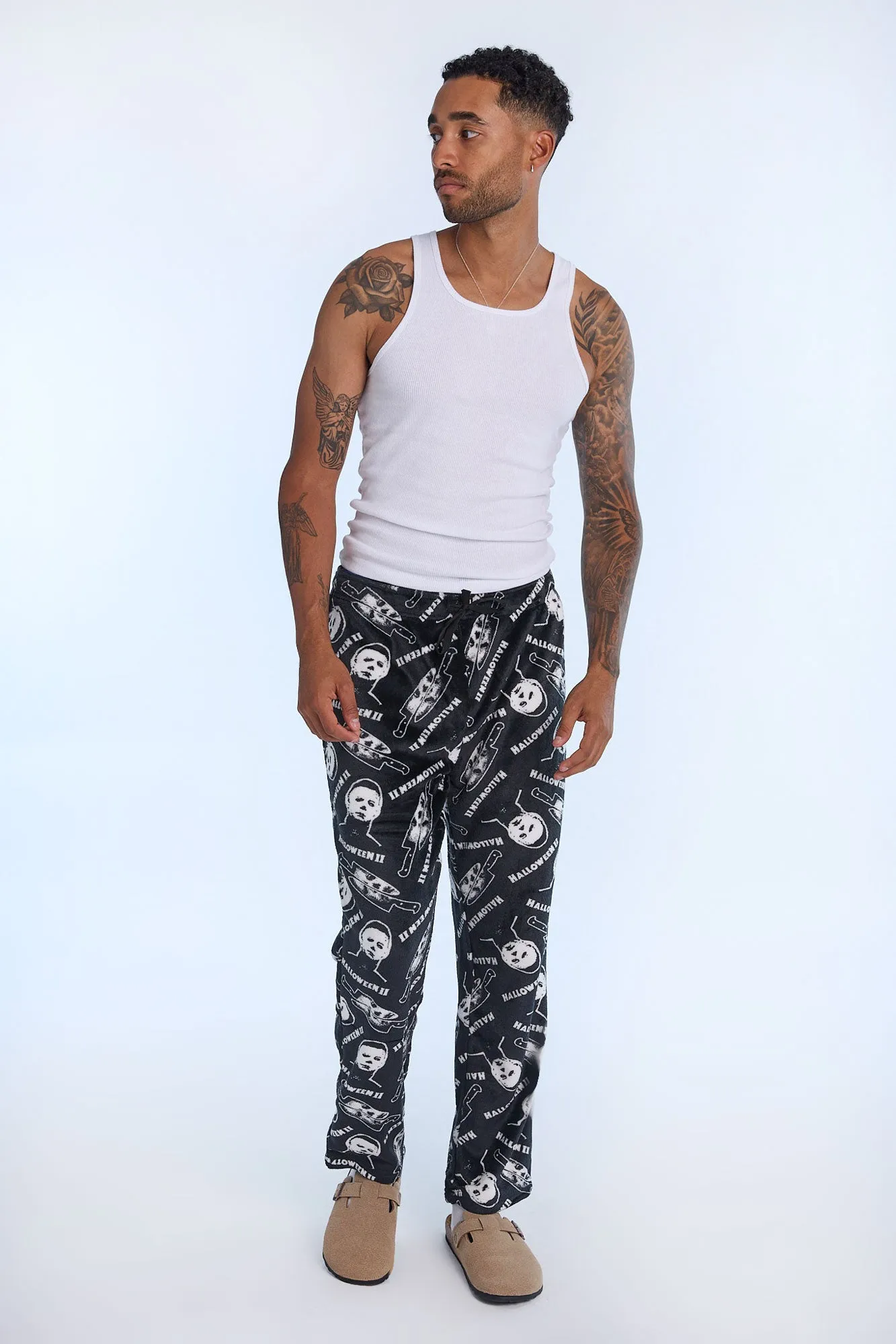 Halloween II Plush Pajama Pants sold by Bluenotes product image thumbnail 4