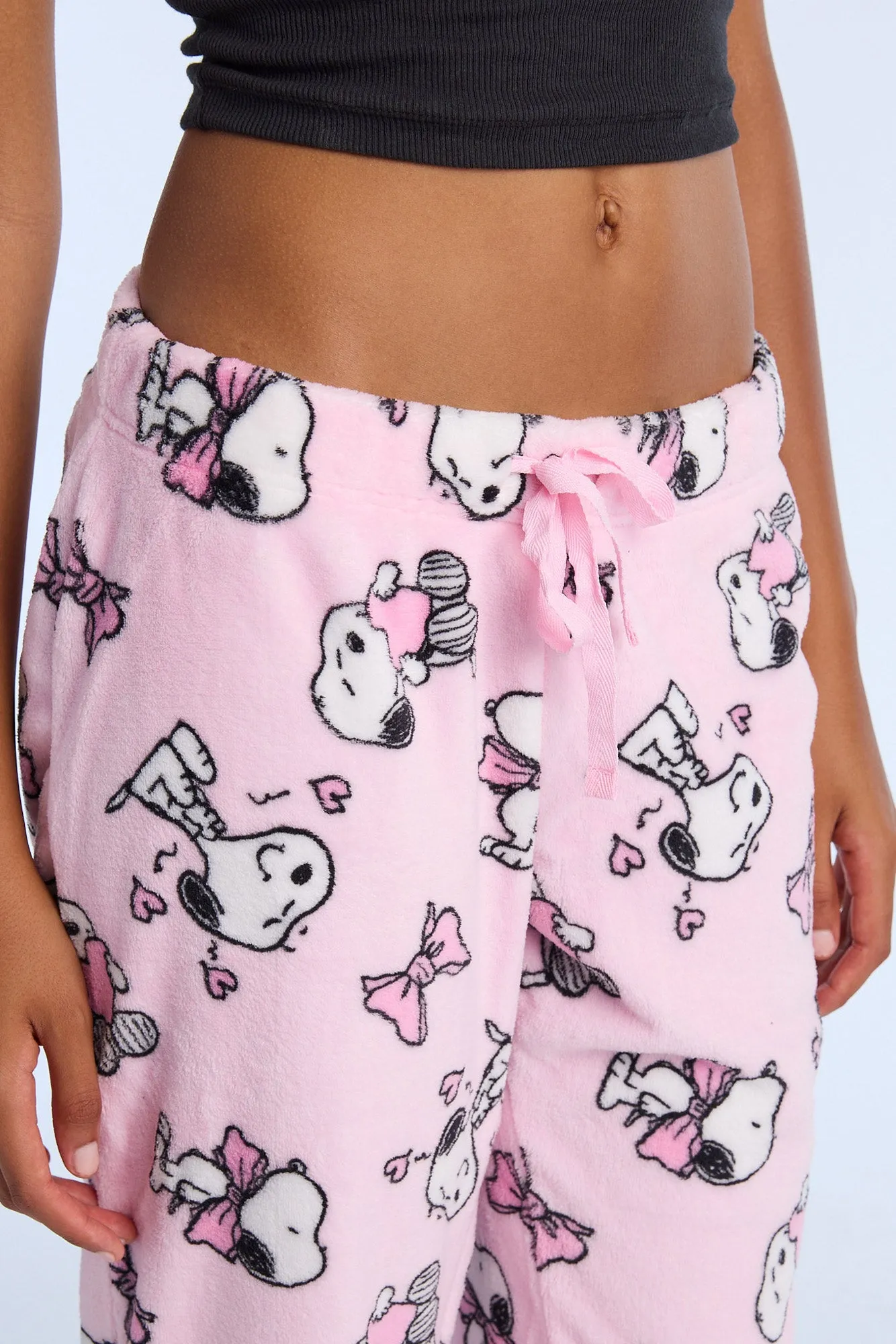 Peanuts Snoopy BowPlush Pajama Pants sold by Bluenotes product image thumbnail 2
