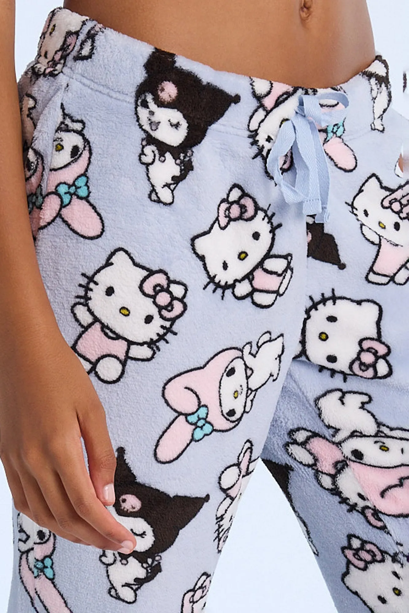 Hello Kitty Kuromi My Melody Plush Pajama Pants sold by Bluenotes product image thumbnail 2