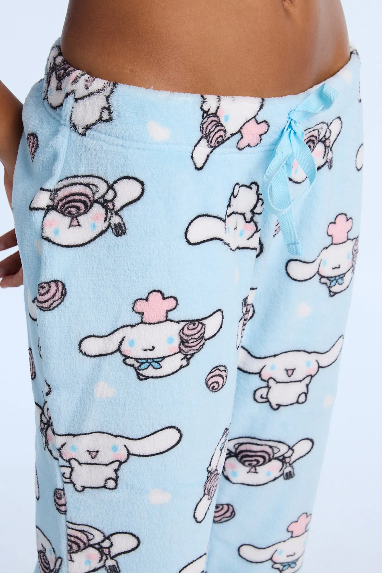 Cinnamoroll Eating Plush Pajama Pants sold by Bluenotes product image thumbnail 2